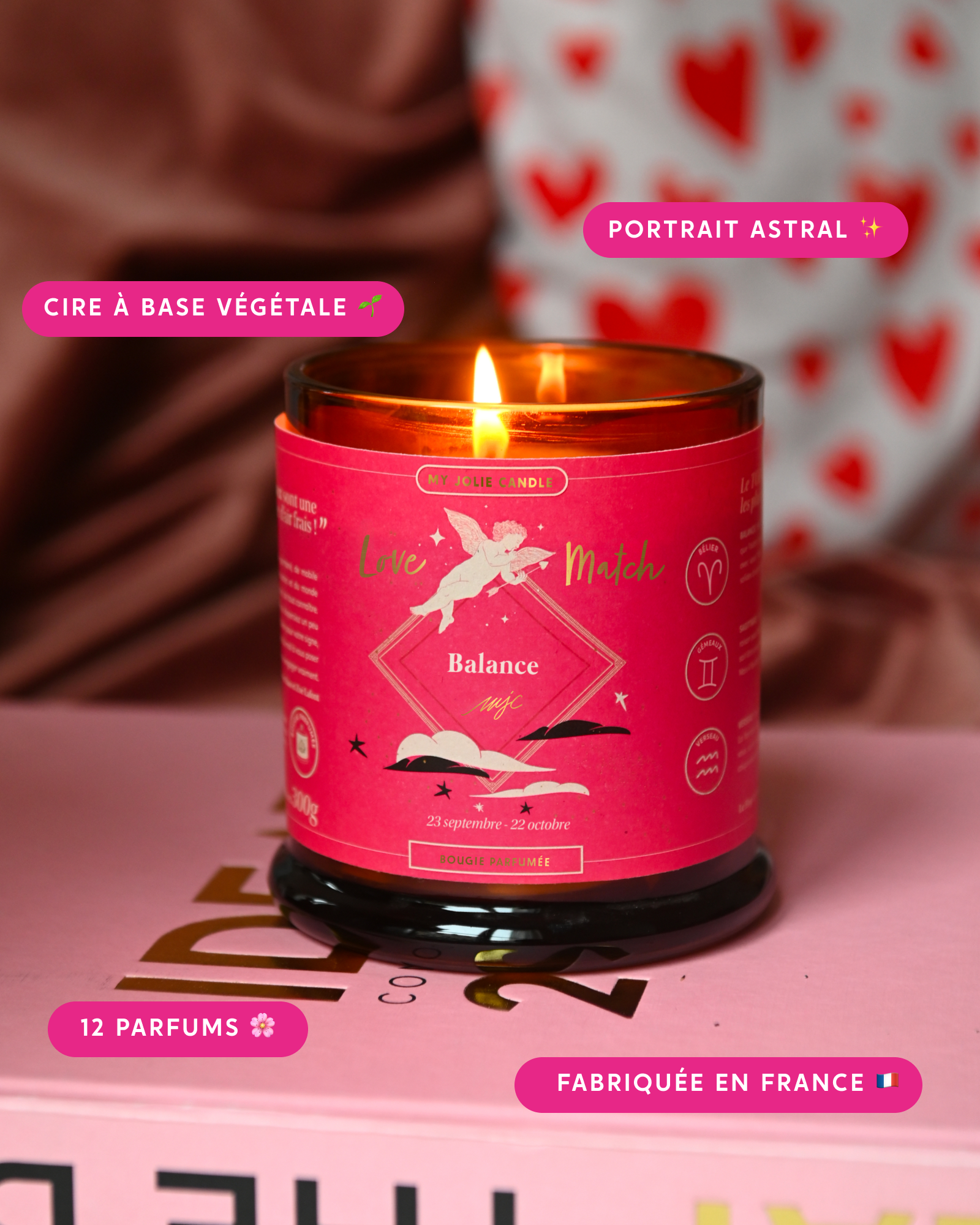 La Bougie Astrale Love Match - Balance