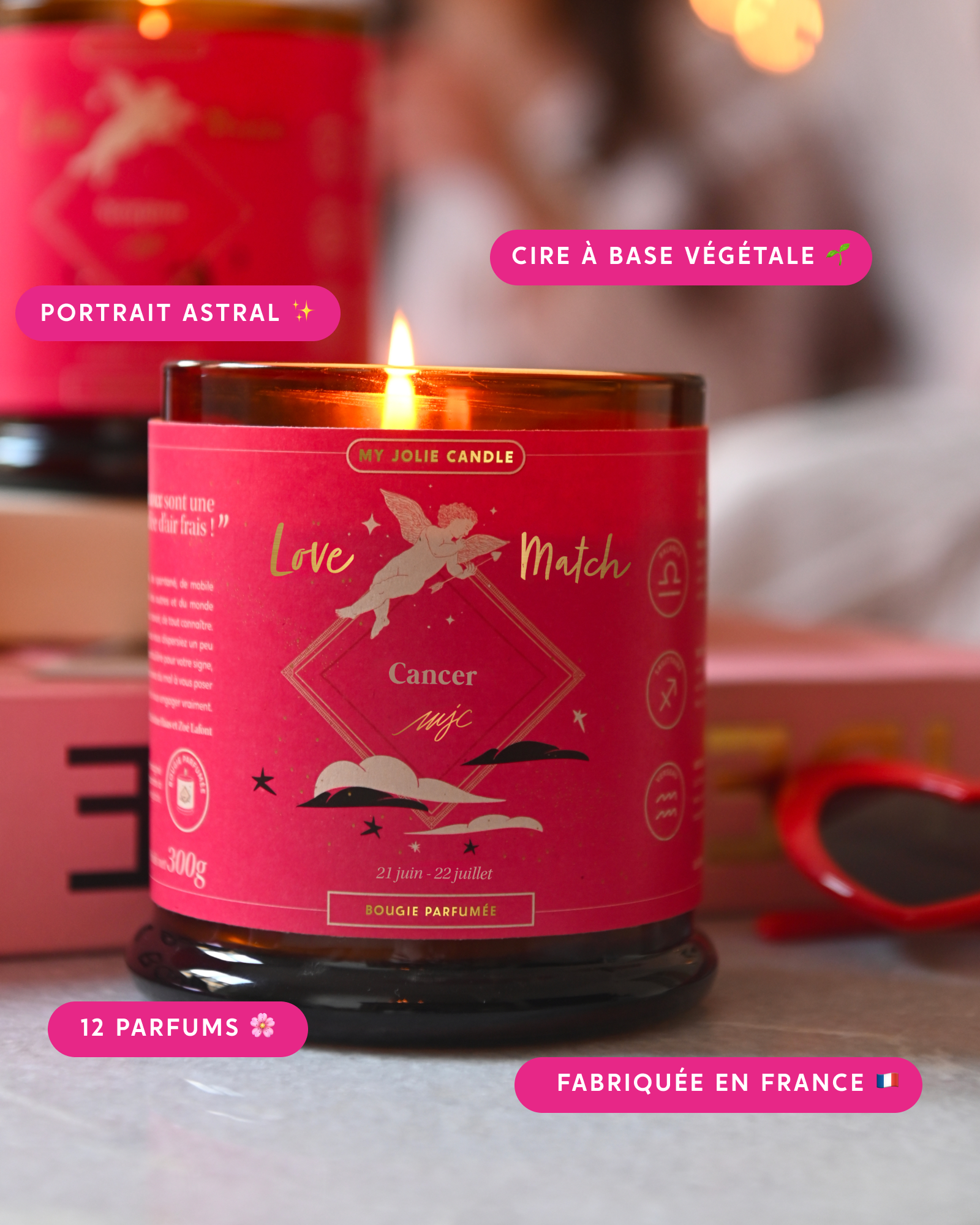 La Bougie Astrale Love Match Cancer