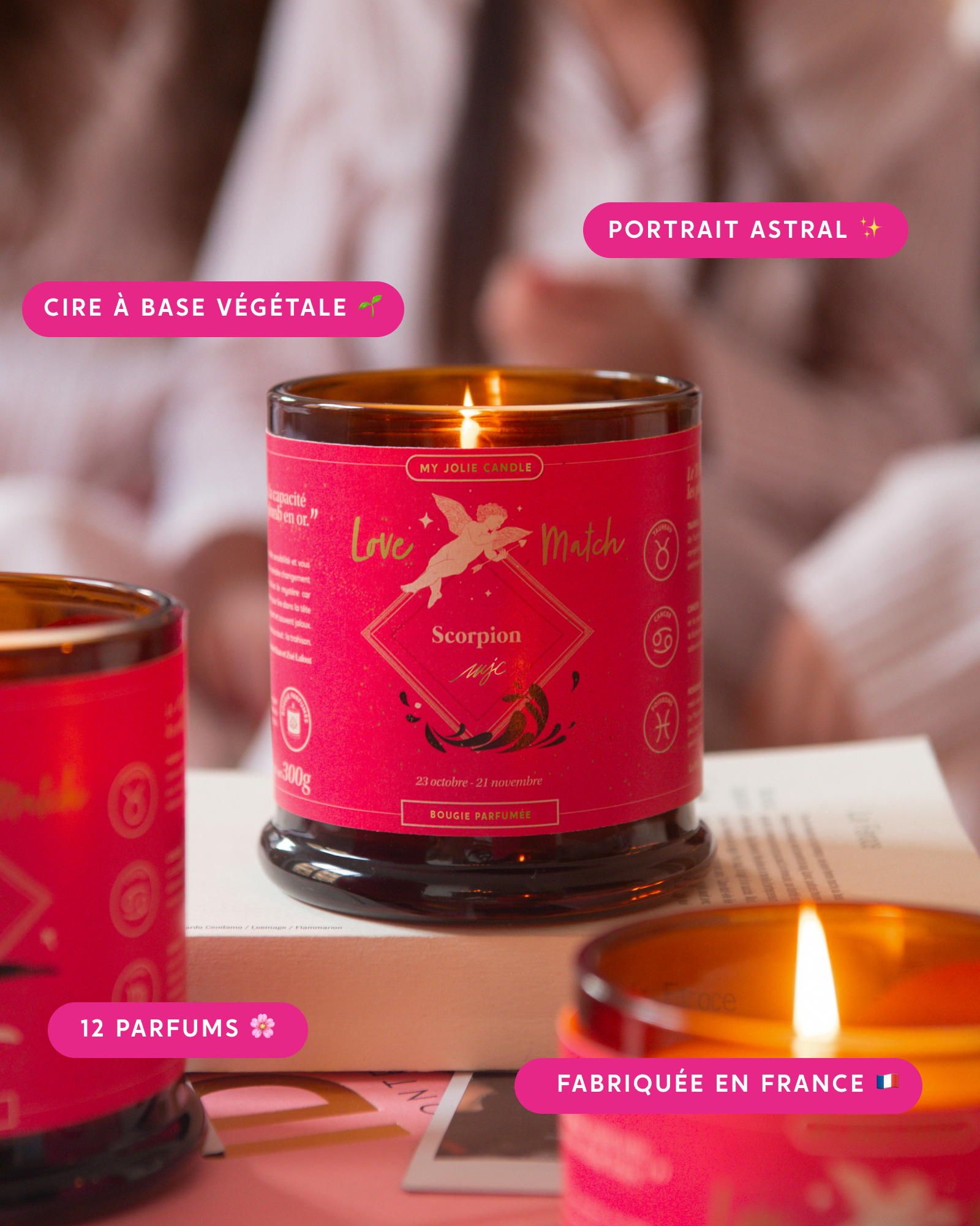 La Bougie Astrale Love Match Scorpion