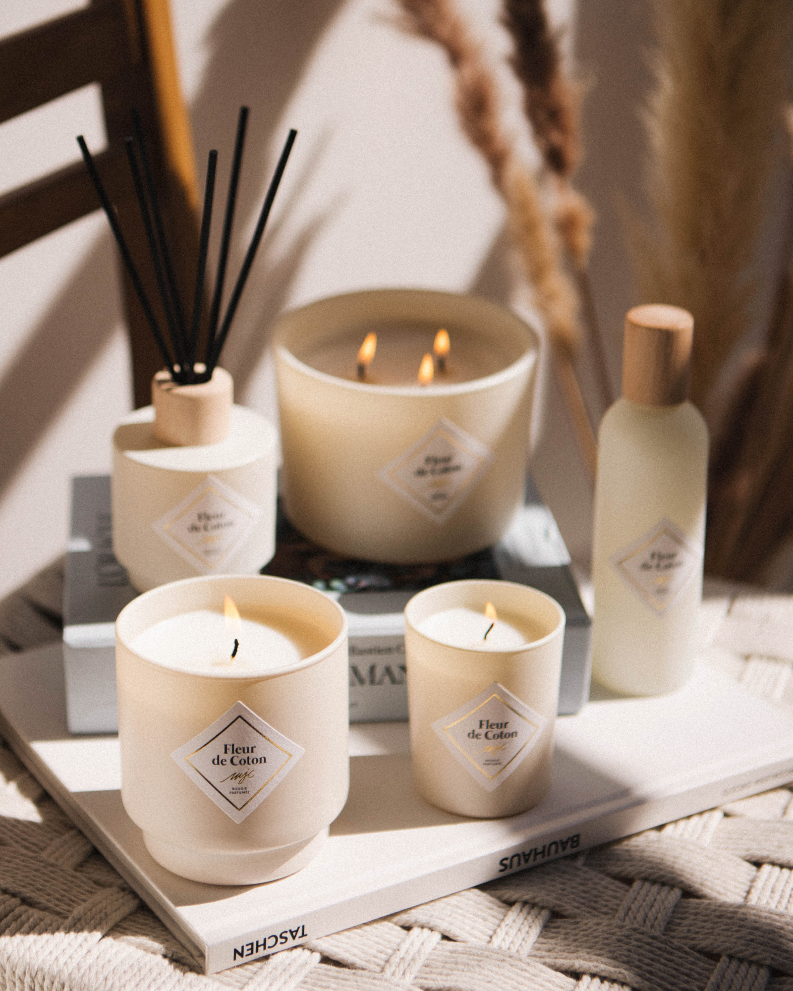 Bâtonnets parfumés Fleur de Coton