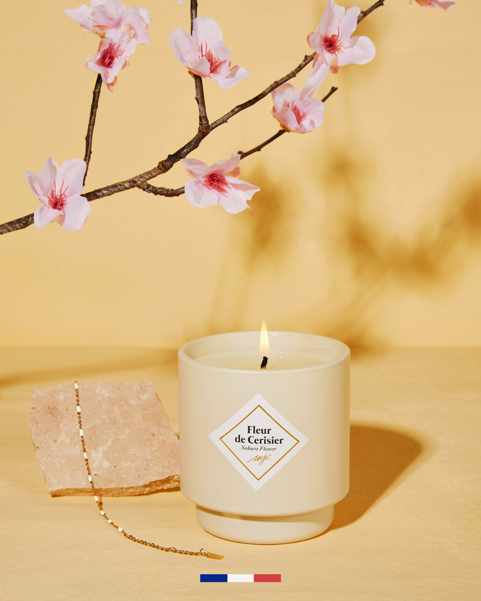 Bougie bijou Fleur de Cerisier