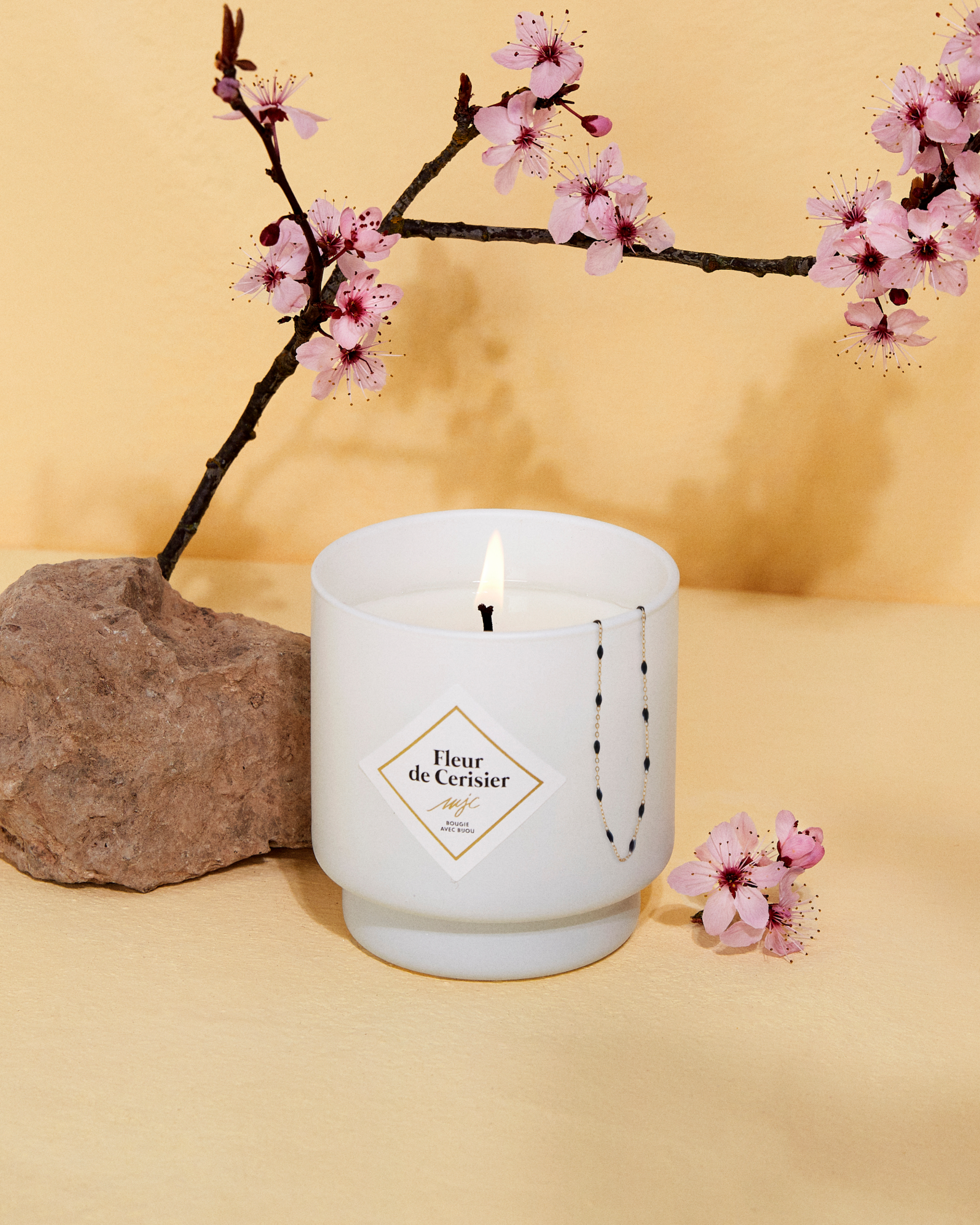 Bougie bijou Fleur de Cerisier