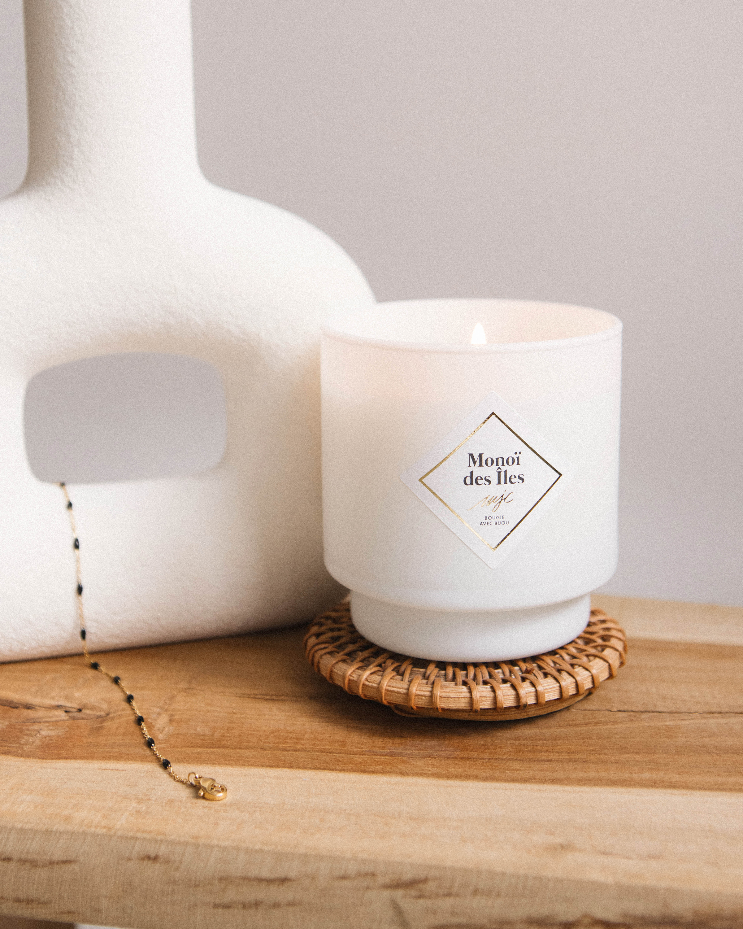 Bougie bijou Monoï des îles