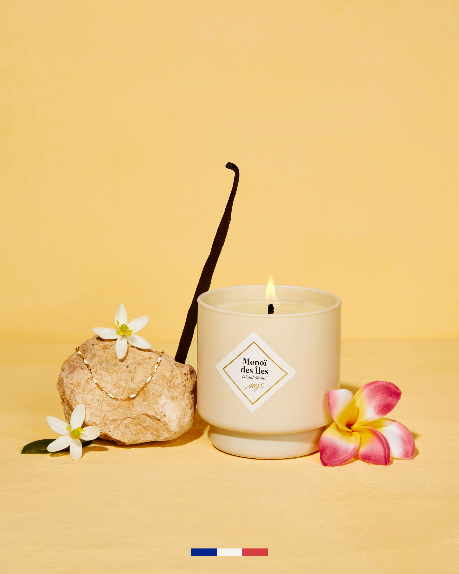 Bougie bijou Monoï des Îles