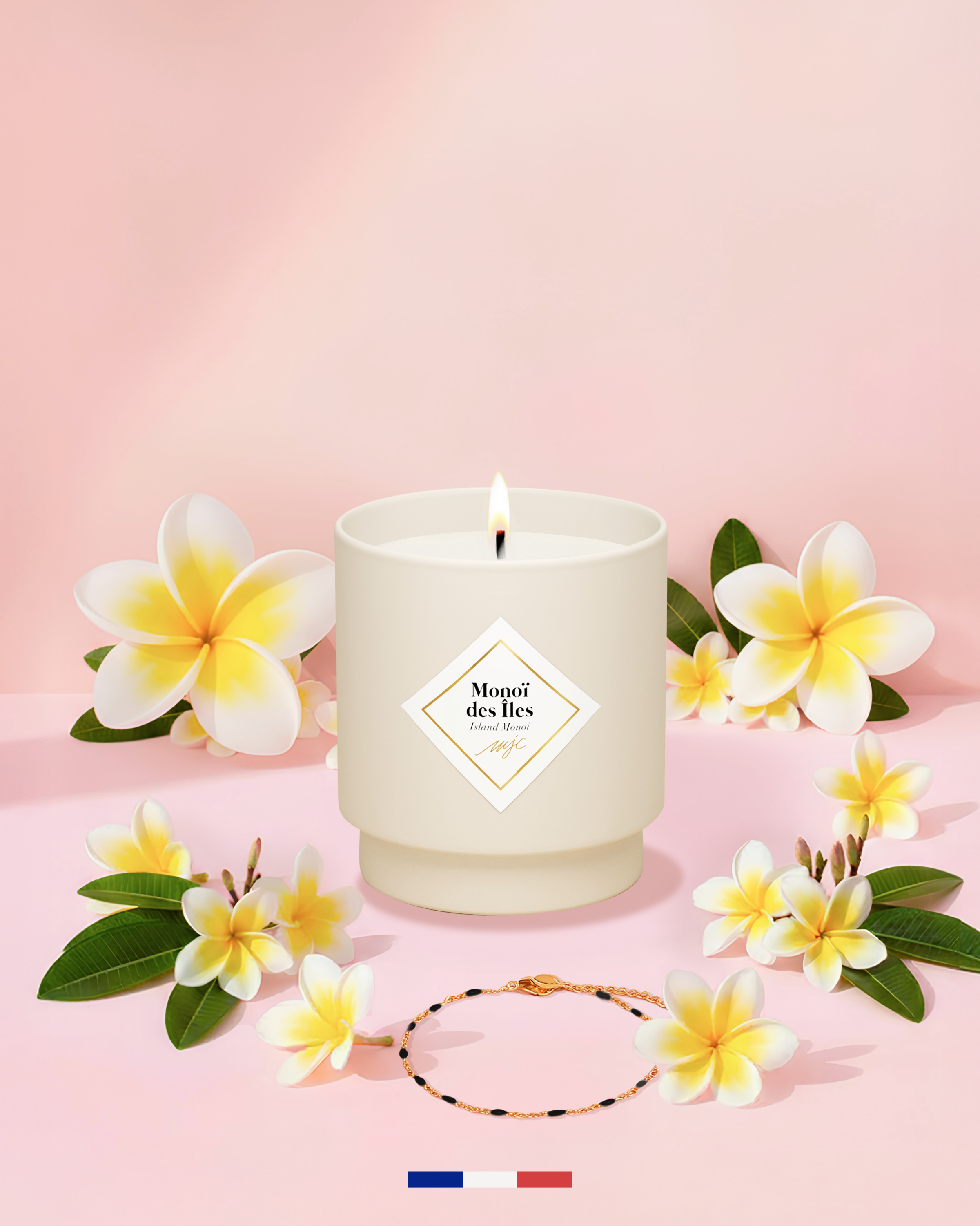 Bougie bijou Monoï des Îles