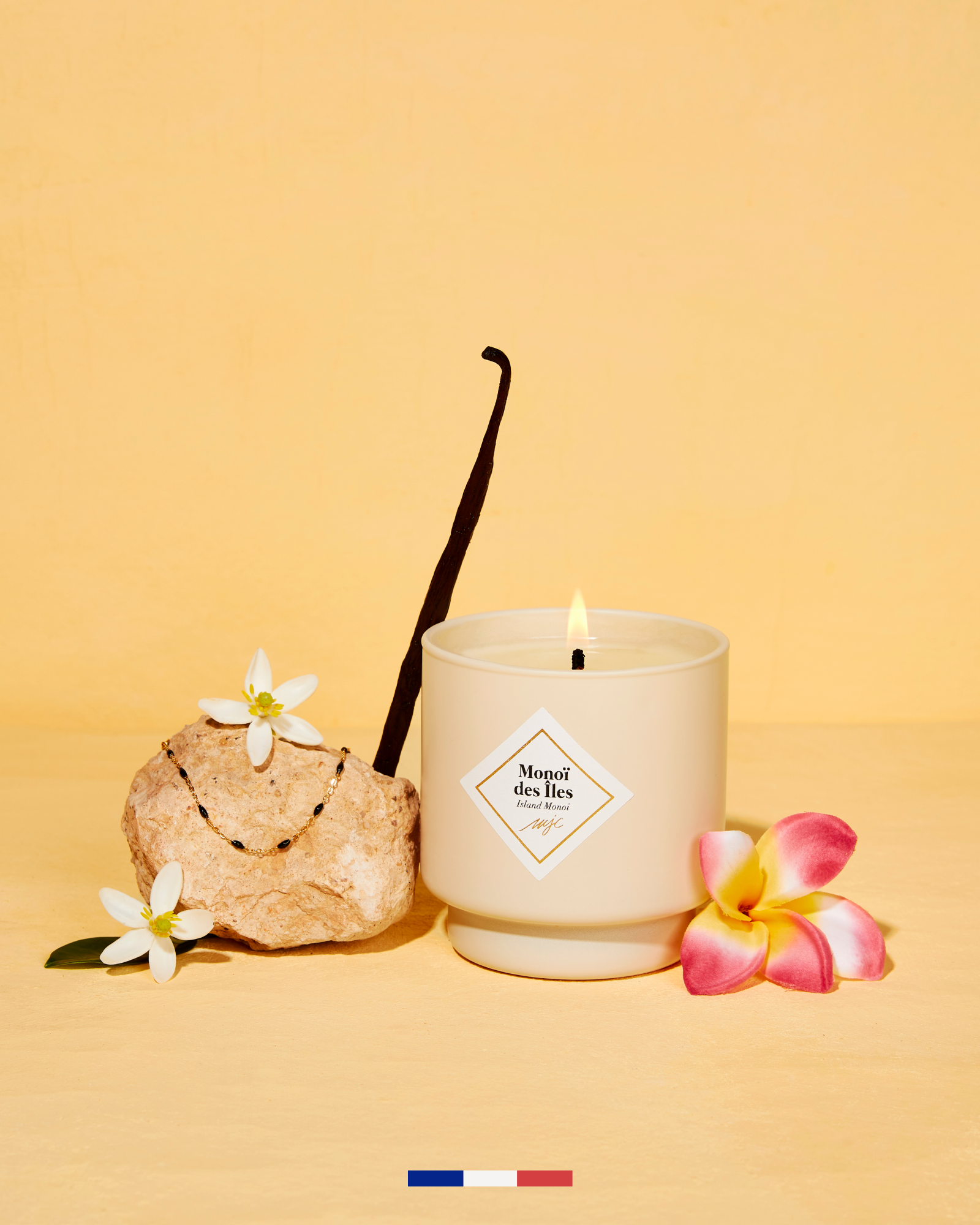 Bougie bijou Monoï des Îles