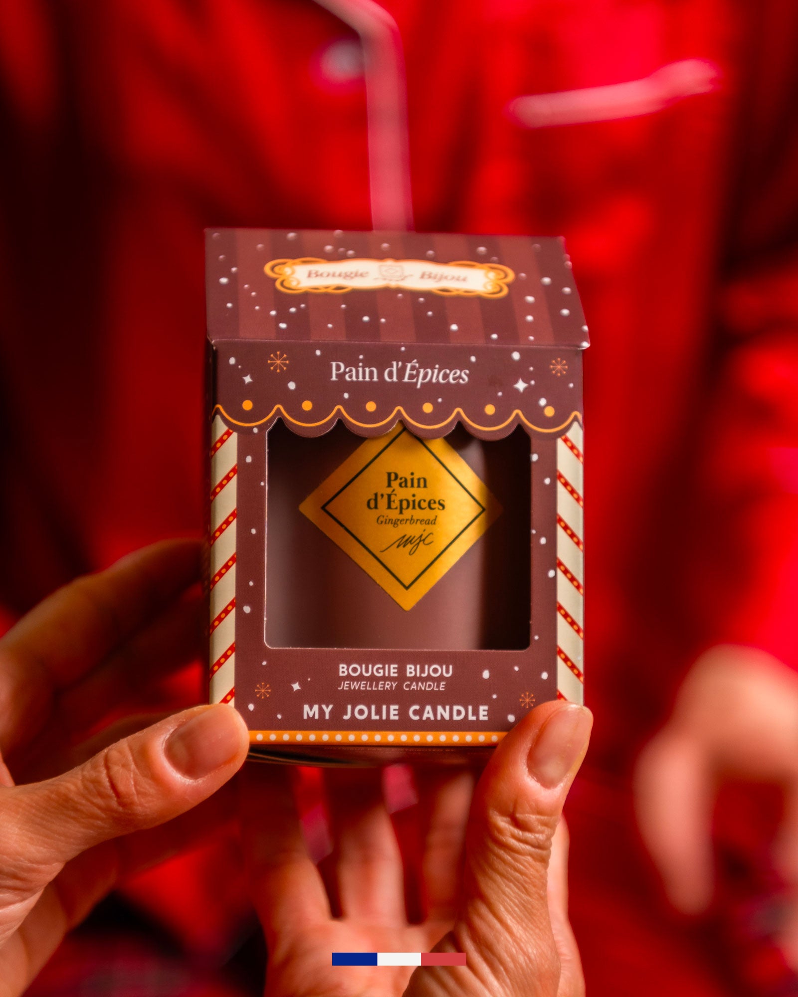 Bougie bijou bracelet Pain d'Épices