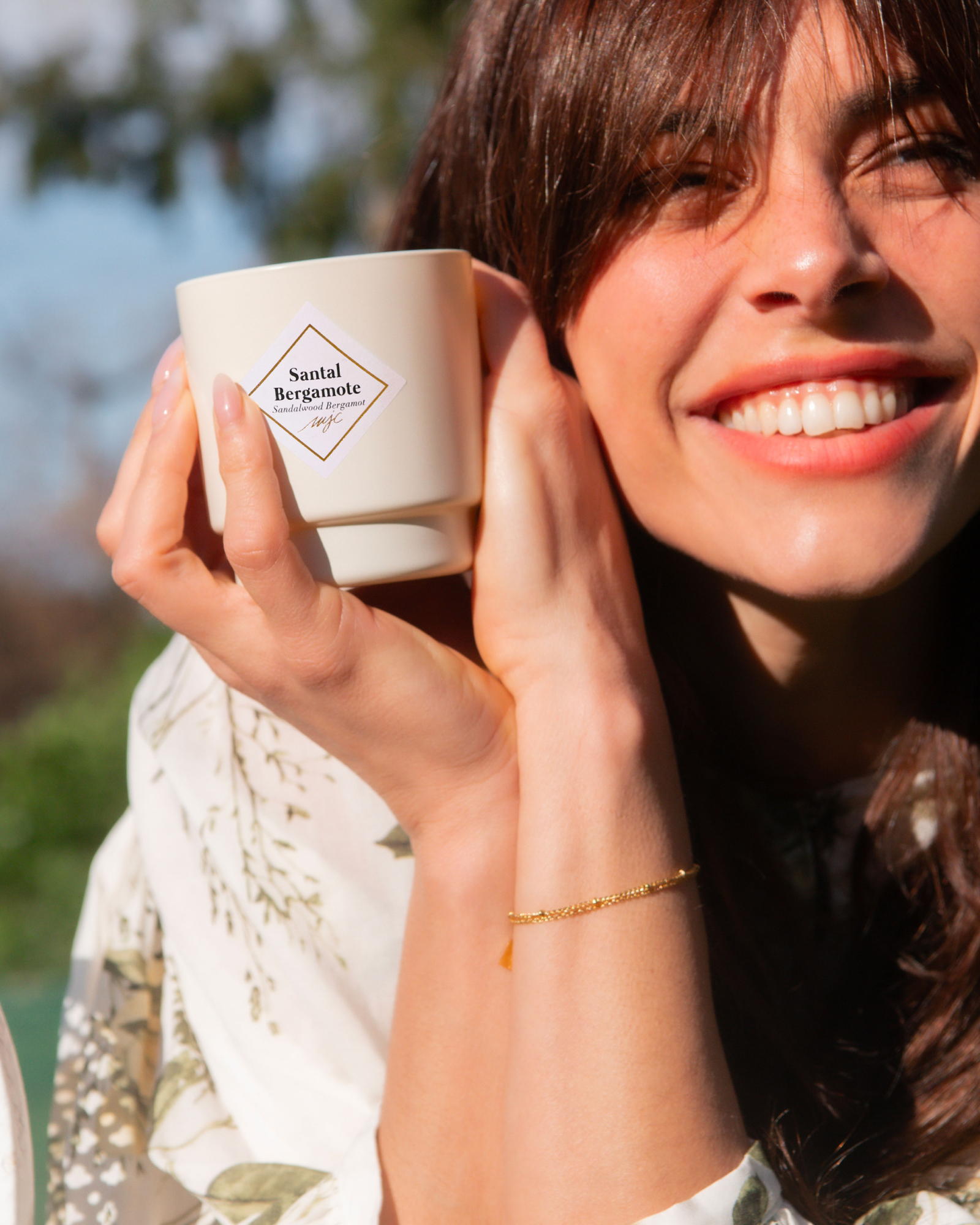 Bougie bijou Santal Bergamote