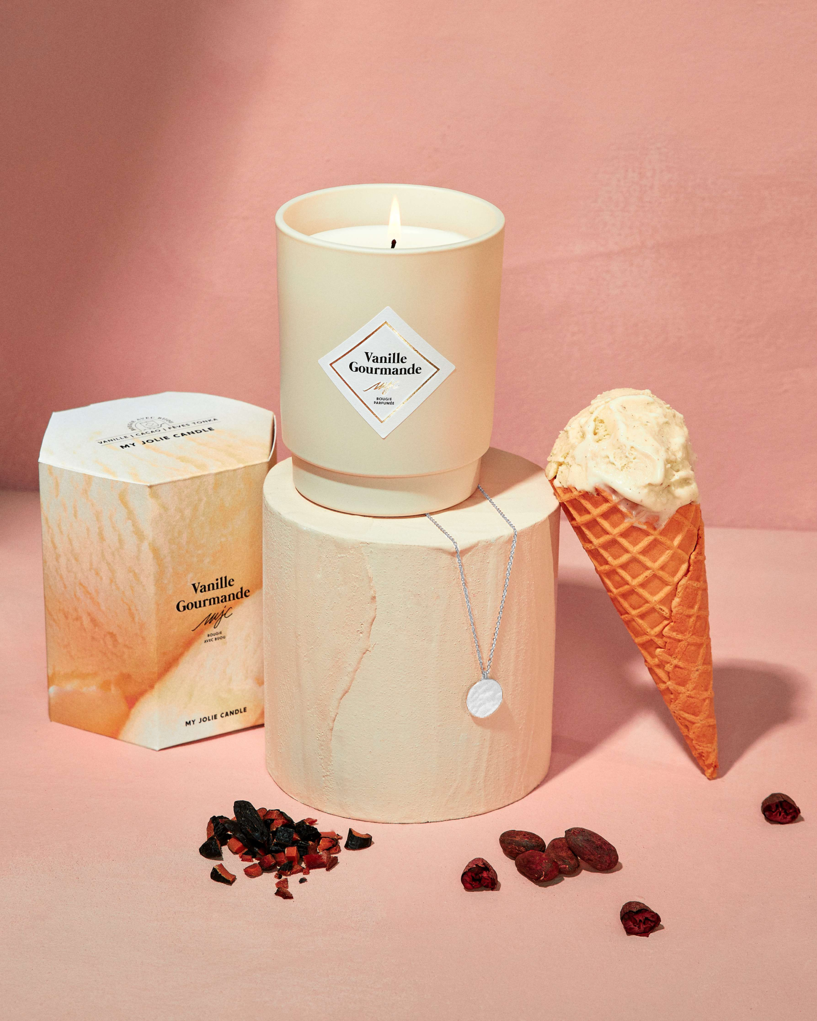 Bougie bijou Vanille Gourmande