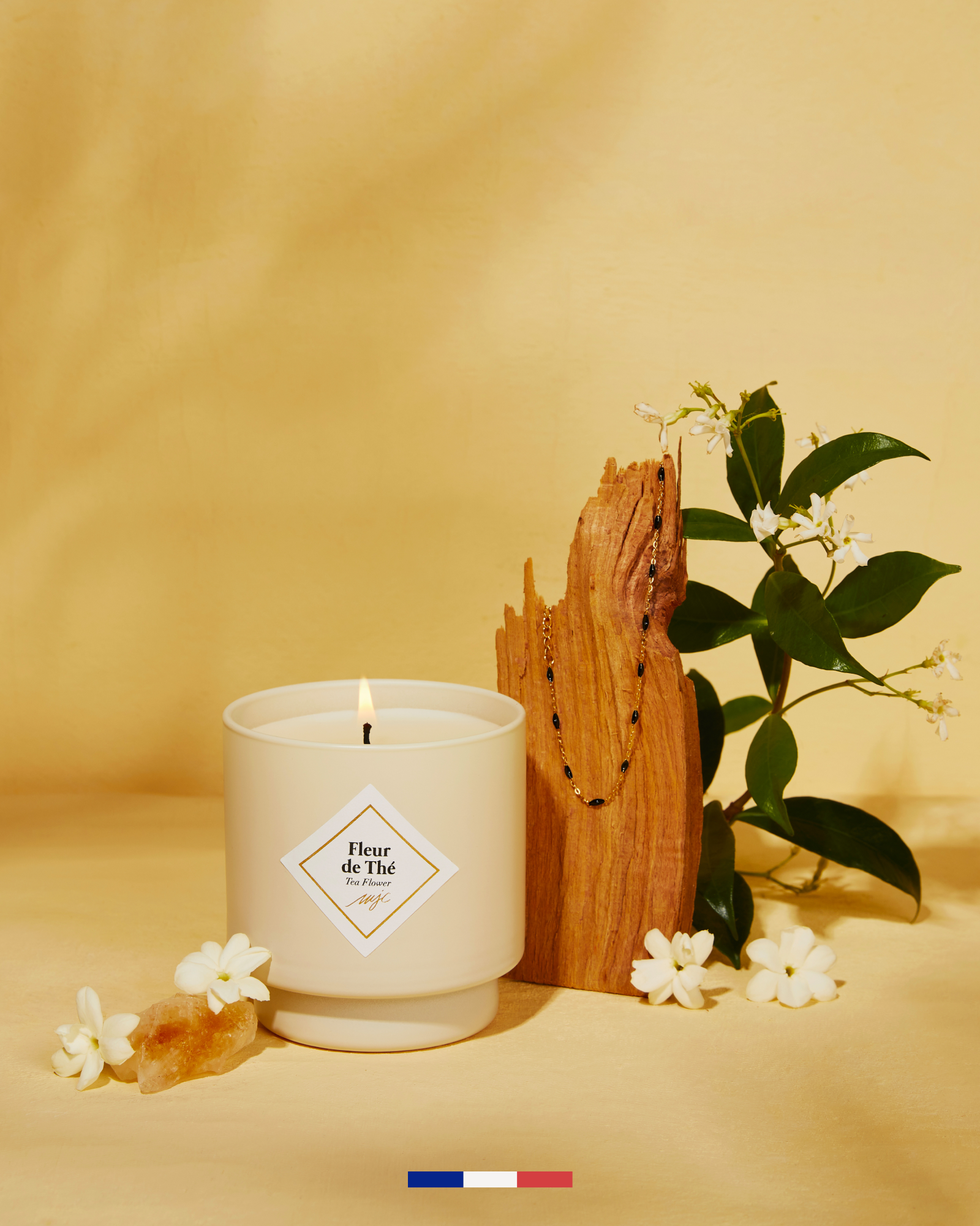 Bougie bijou Fleur de Thé