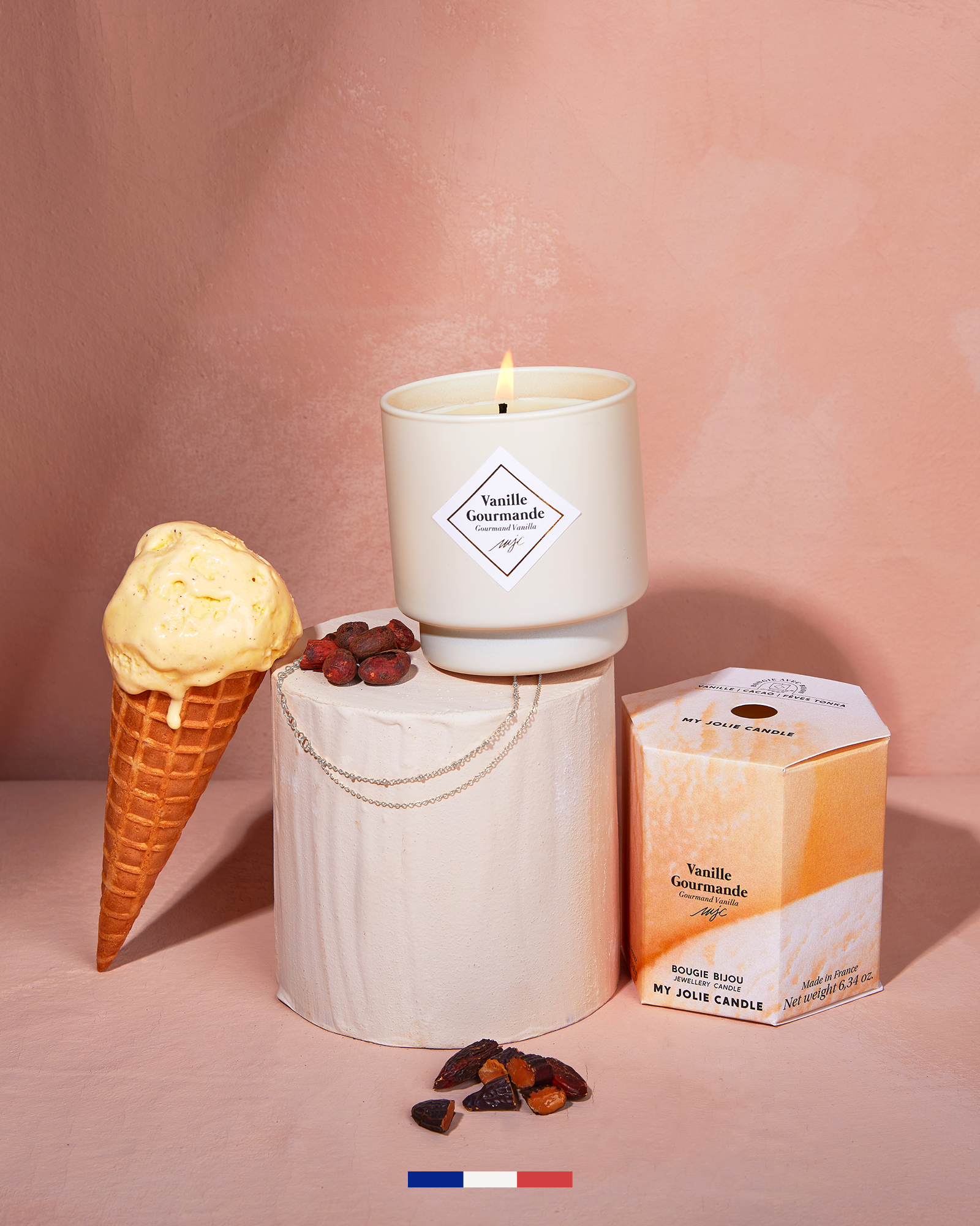 Bougie bijou Vanille Gourmande