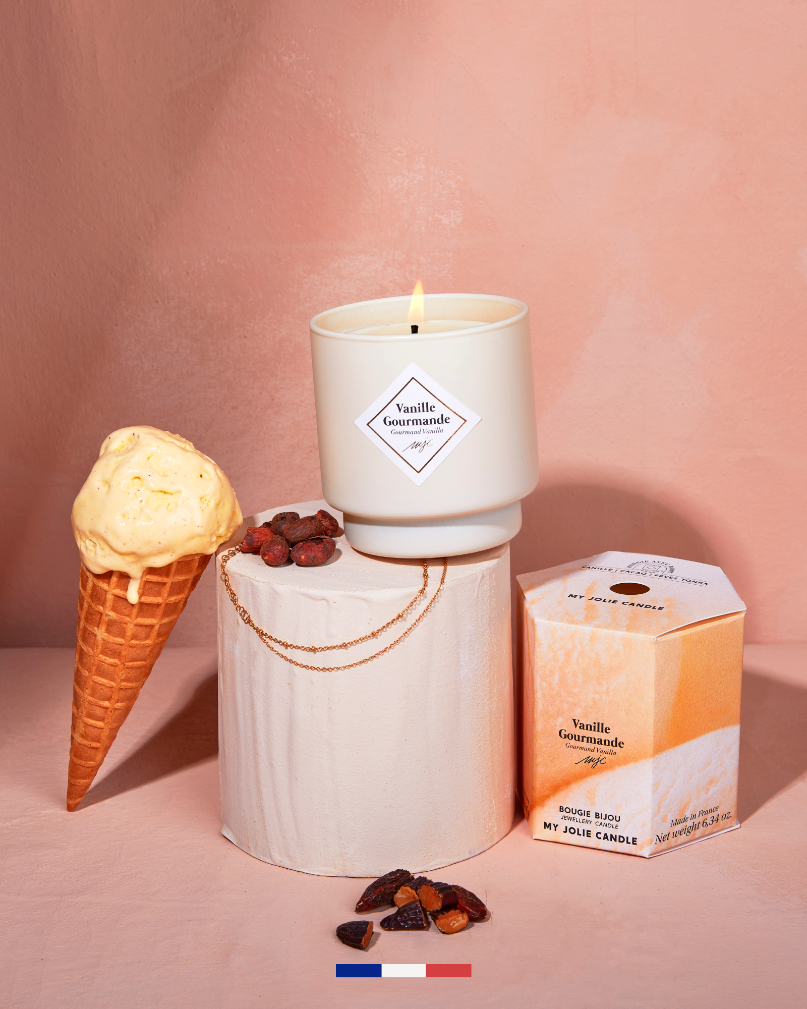 Bougie bijou Vanille Gourmande