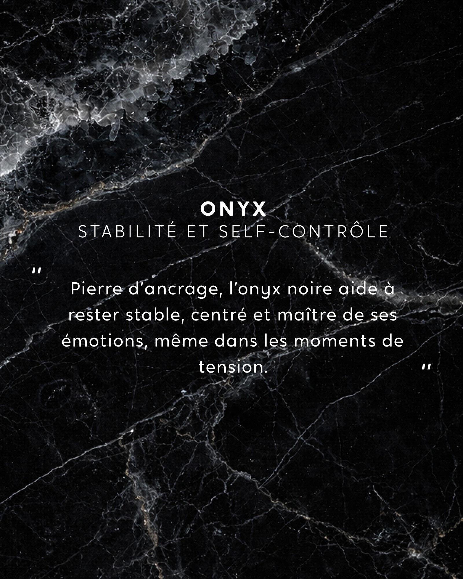 Bracelet Onyx