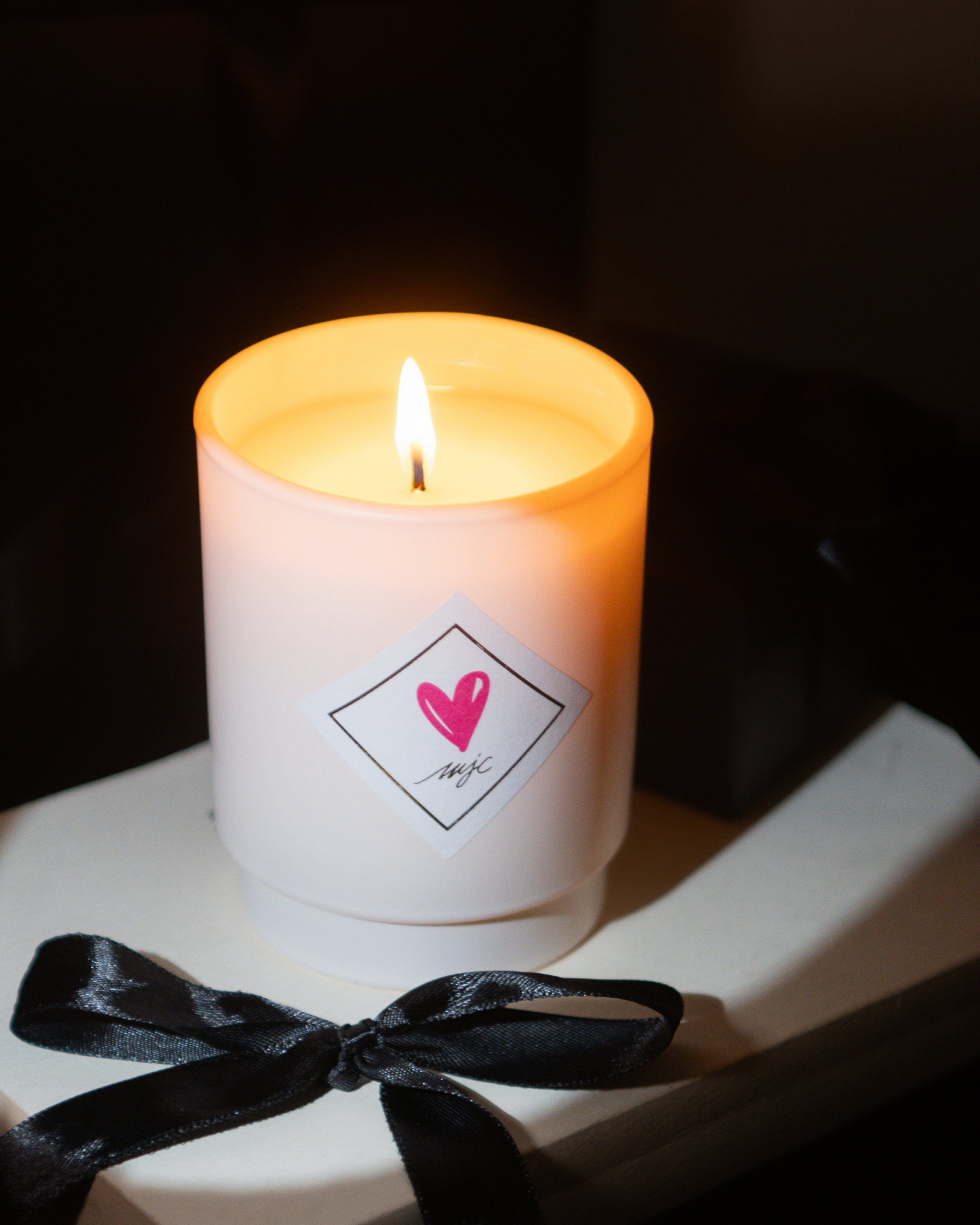 Bougie parfumée Cœur