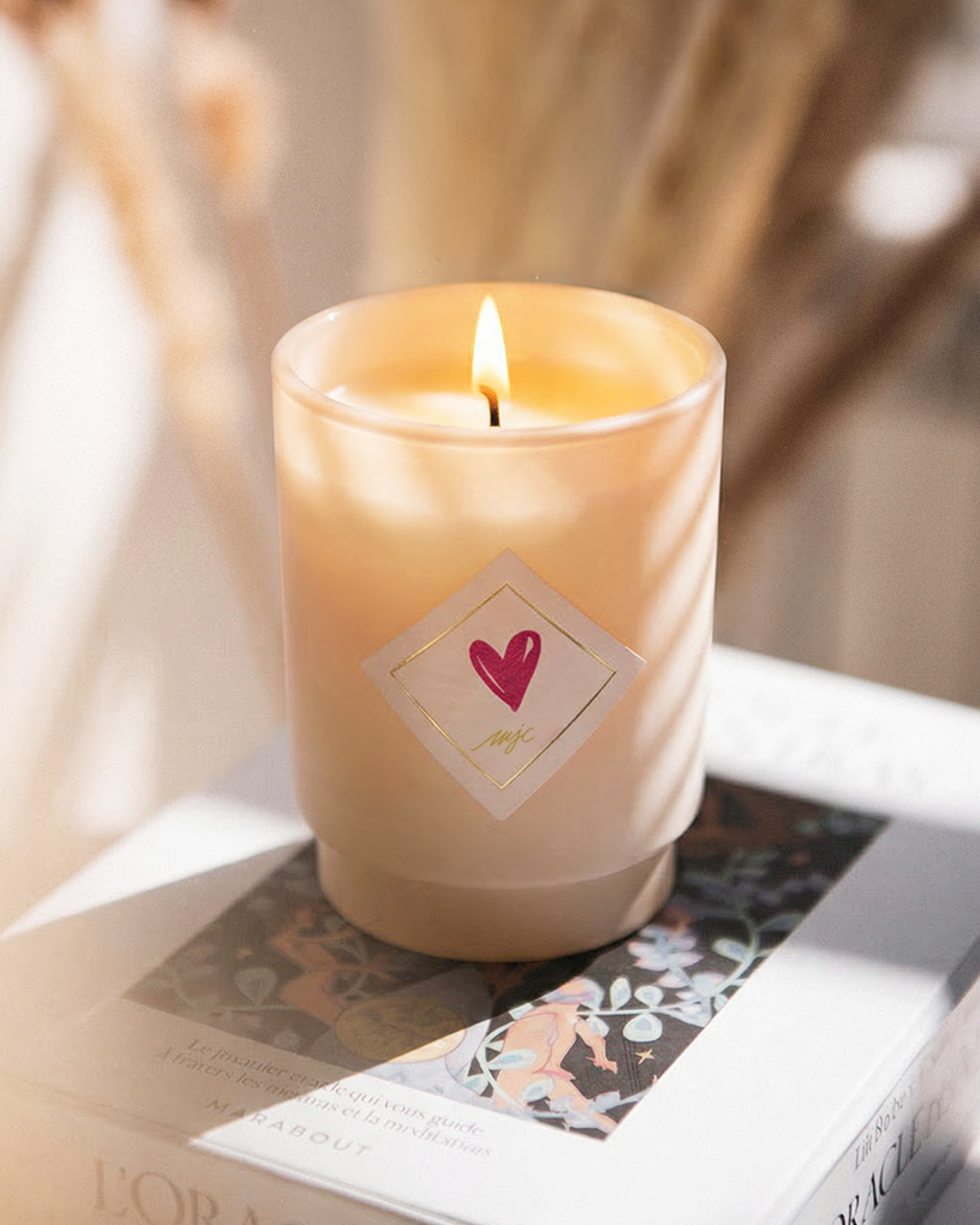 Bougie parfumée Cœur