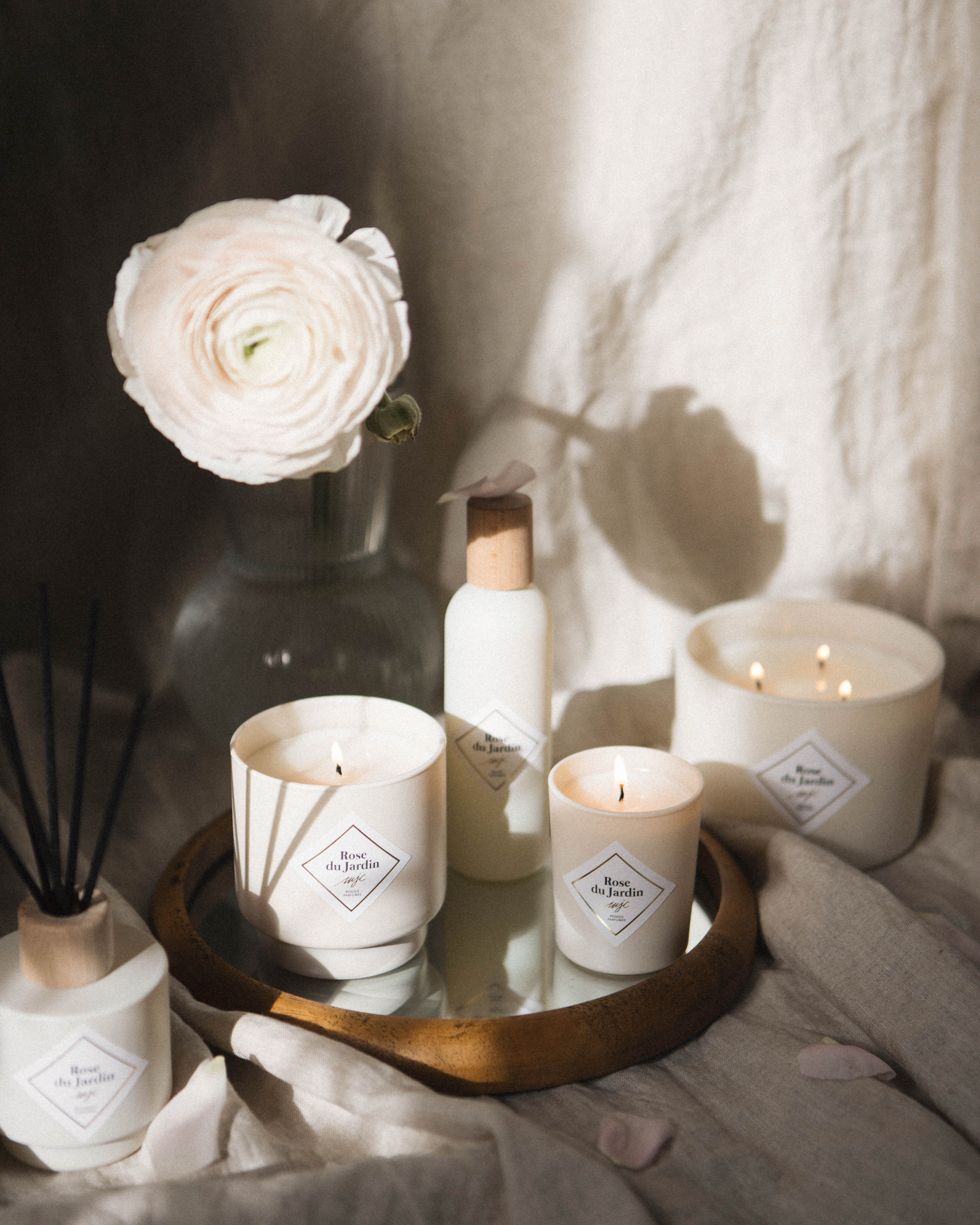 Bouquet parfumé Rose du Jardin