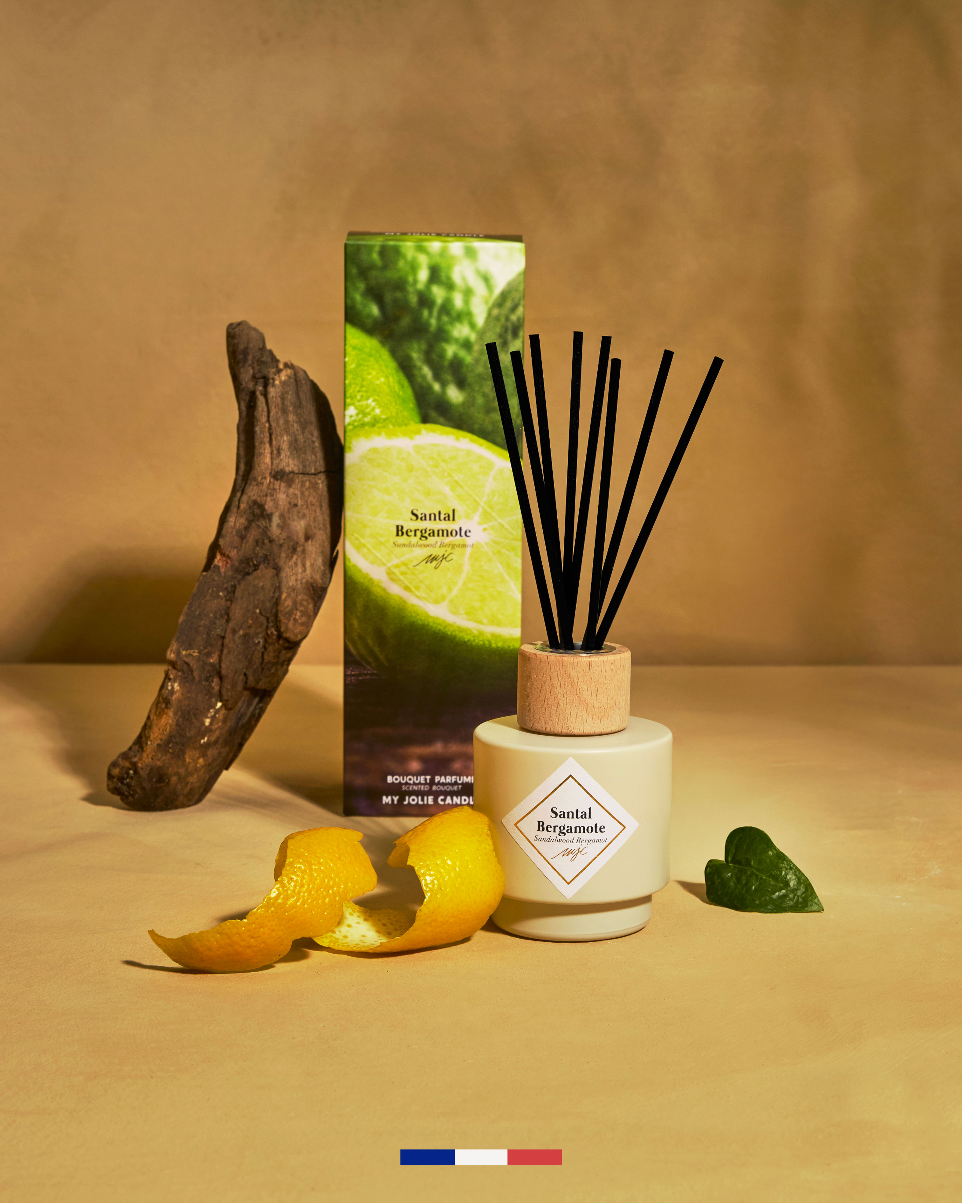 Bouquet parfumé Santal Bergamote