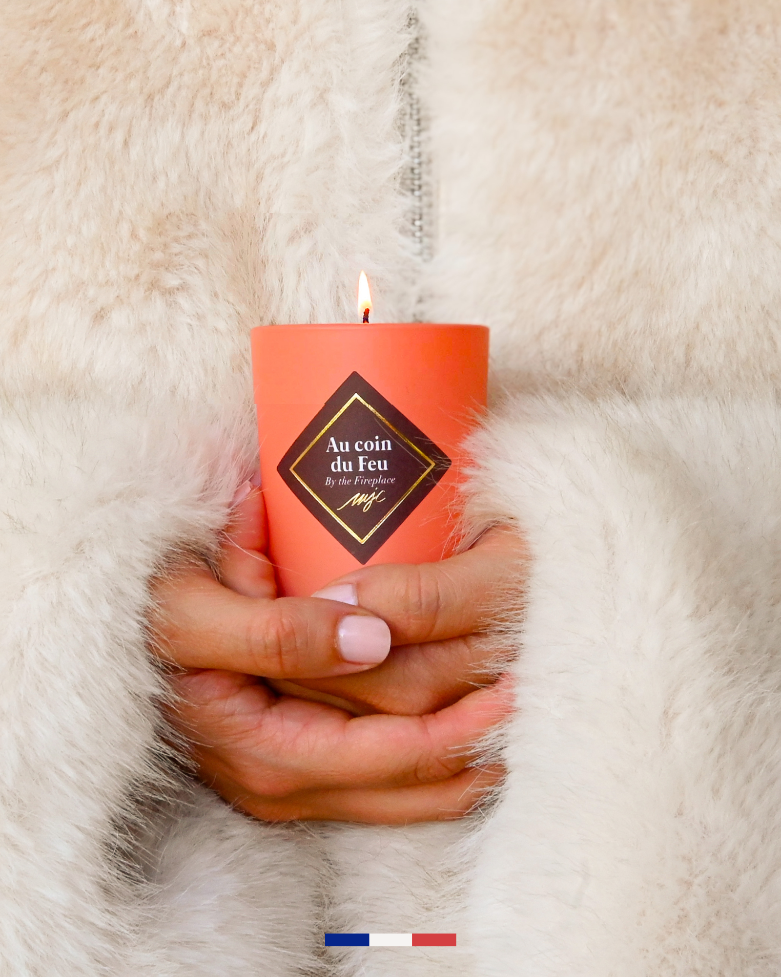 Petite bougie Au coin du Feu