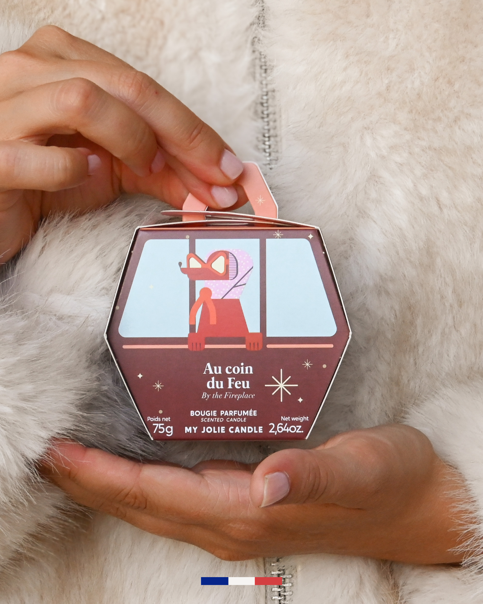 Petite bougie Au coin du Feu