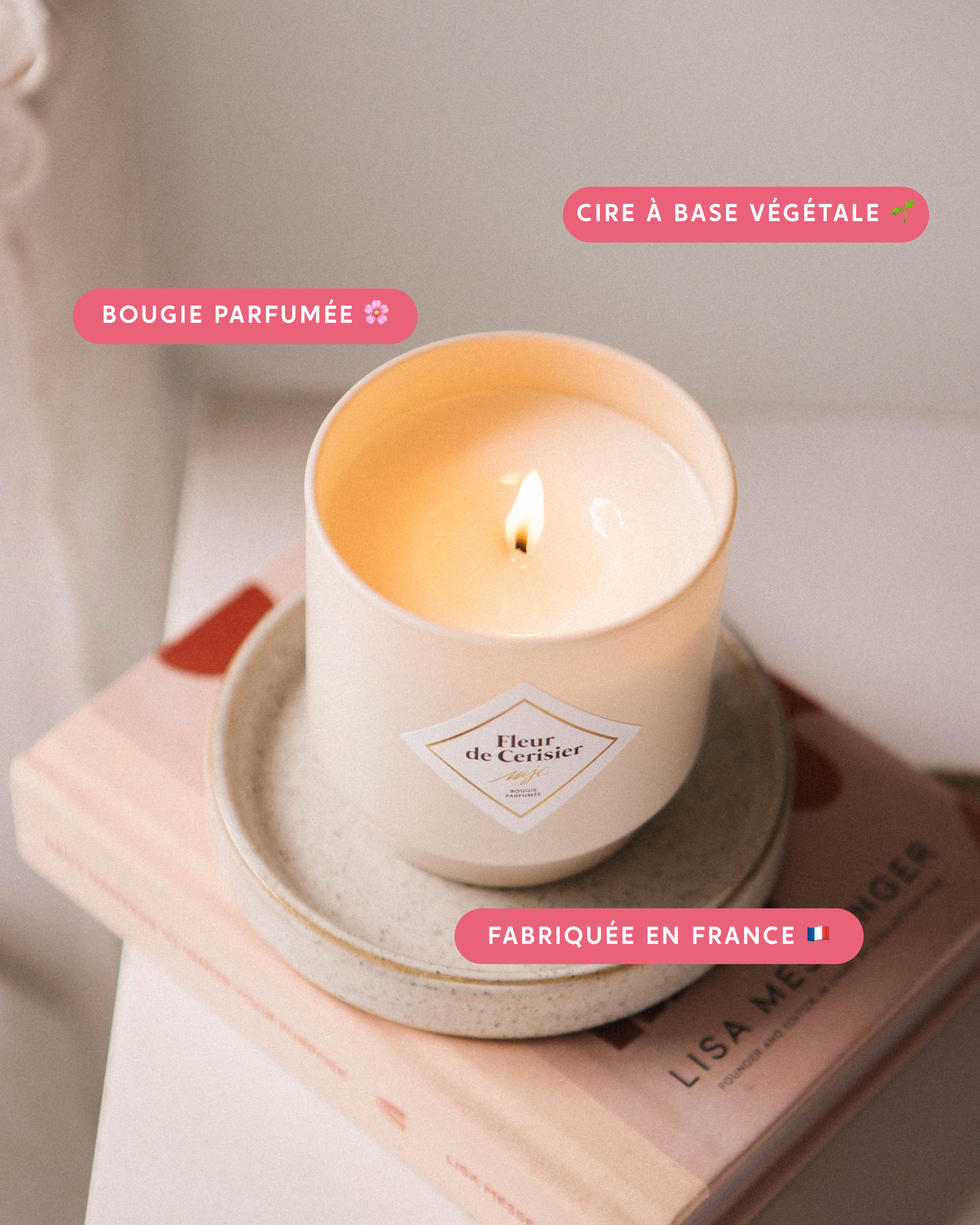 Duo parfumé Fleur de Cerisier