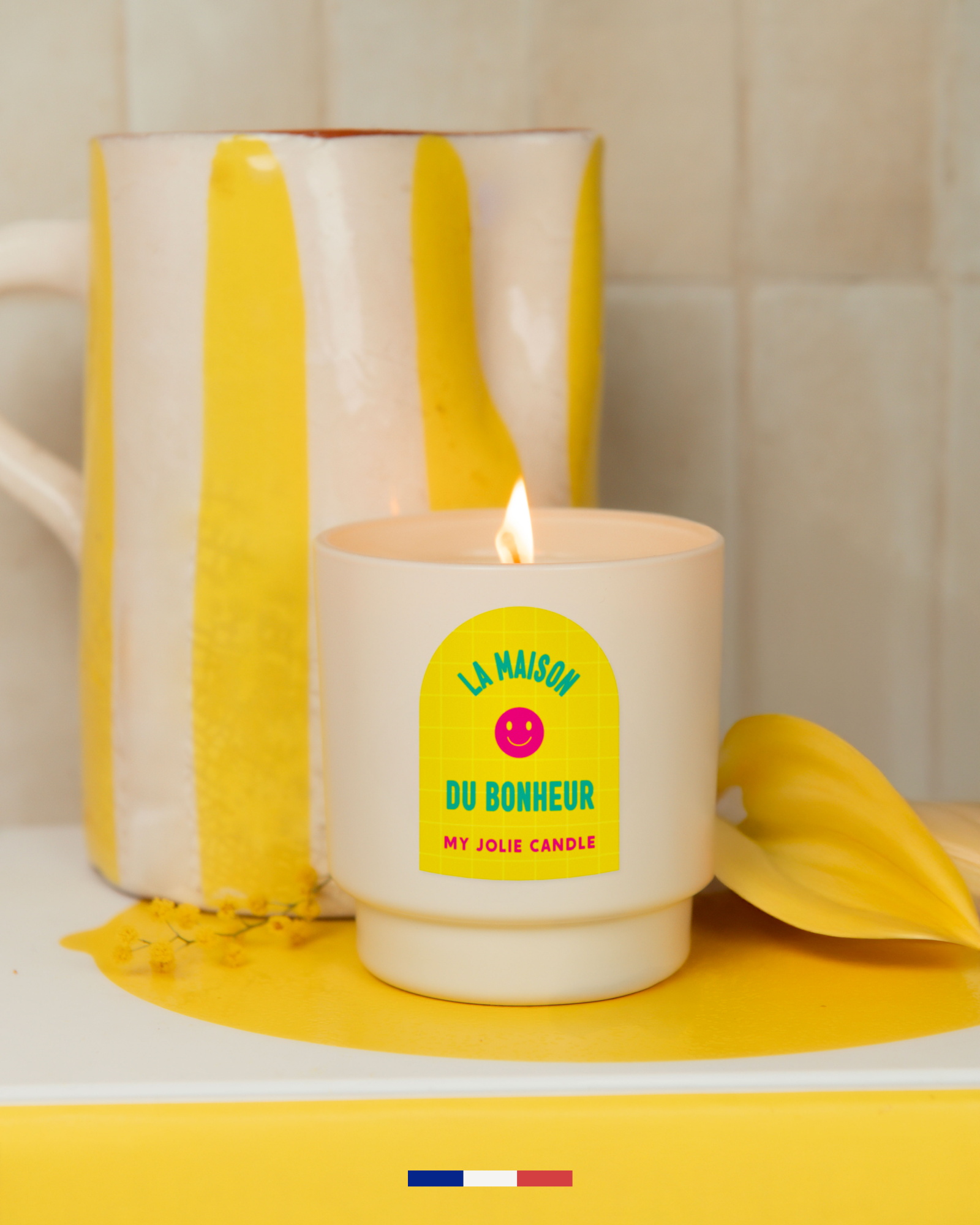 Bougie parfumée "La maison du bonheur"