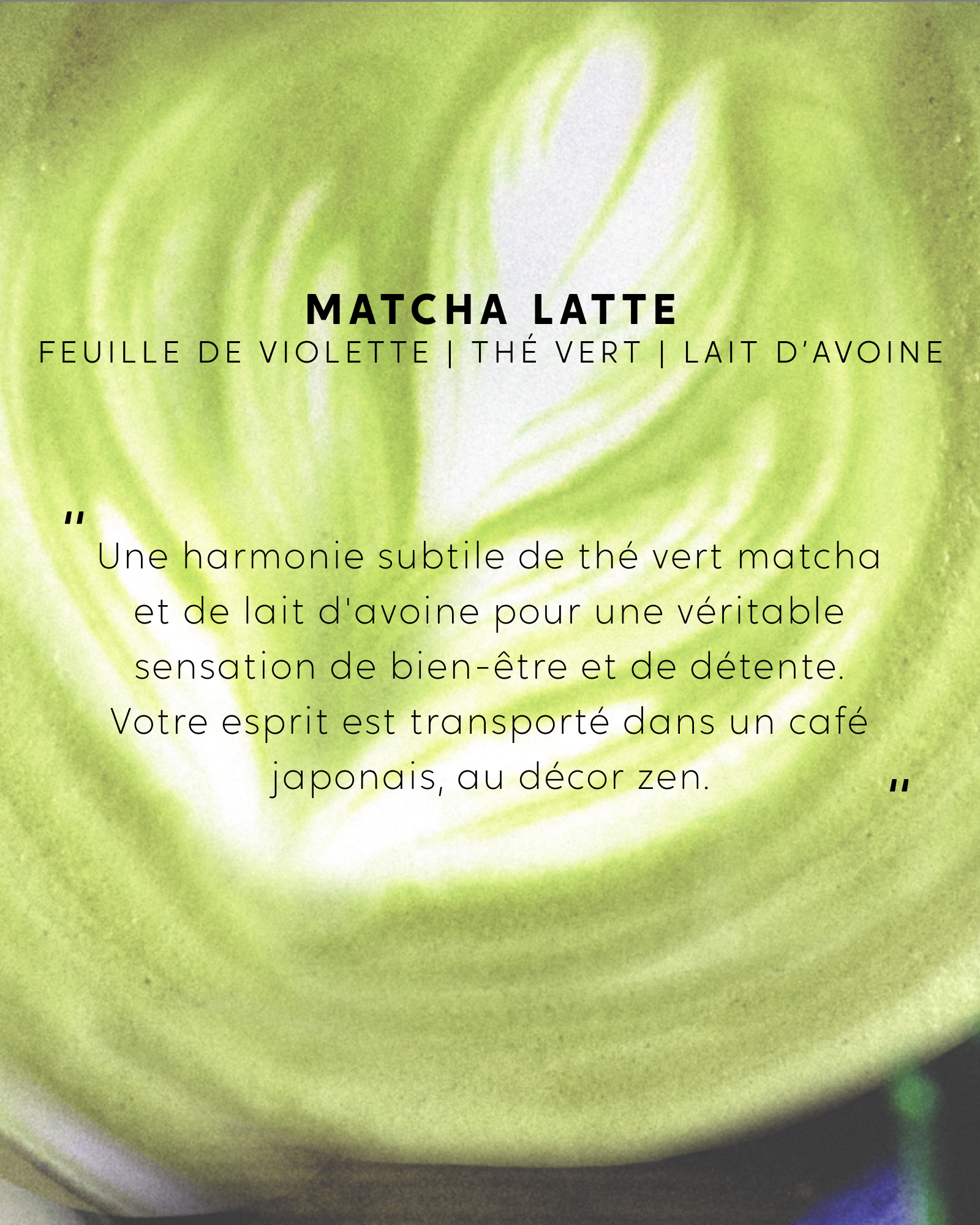 Bougie Matcha Latte