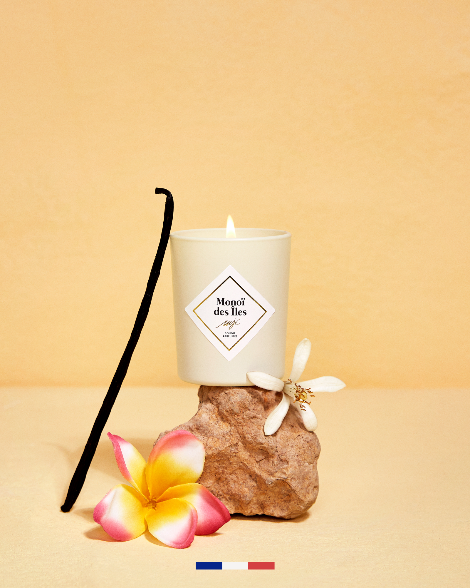 Petite bougie Monoï des Îles