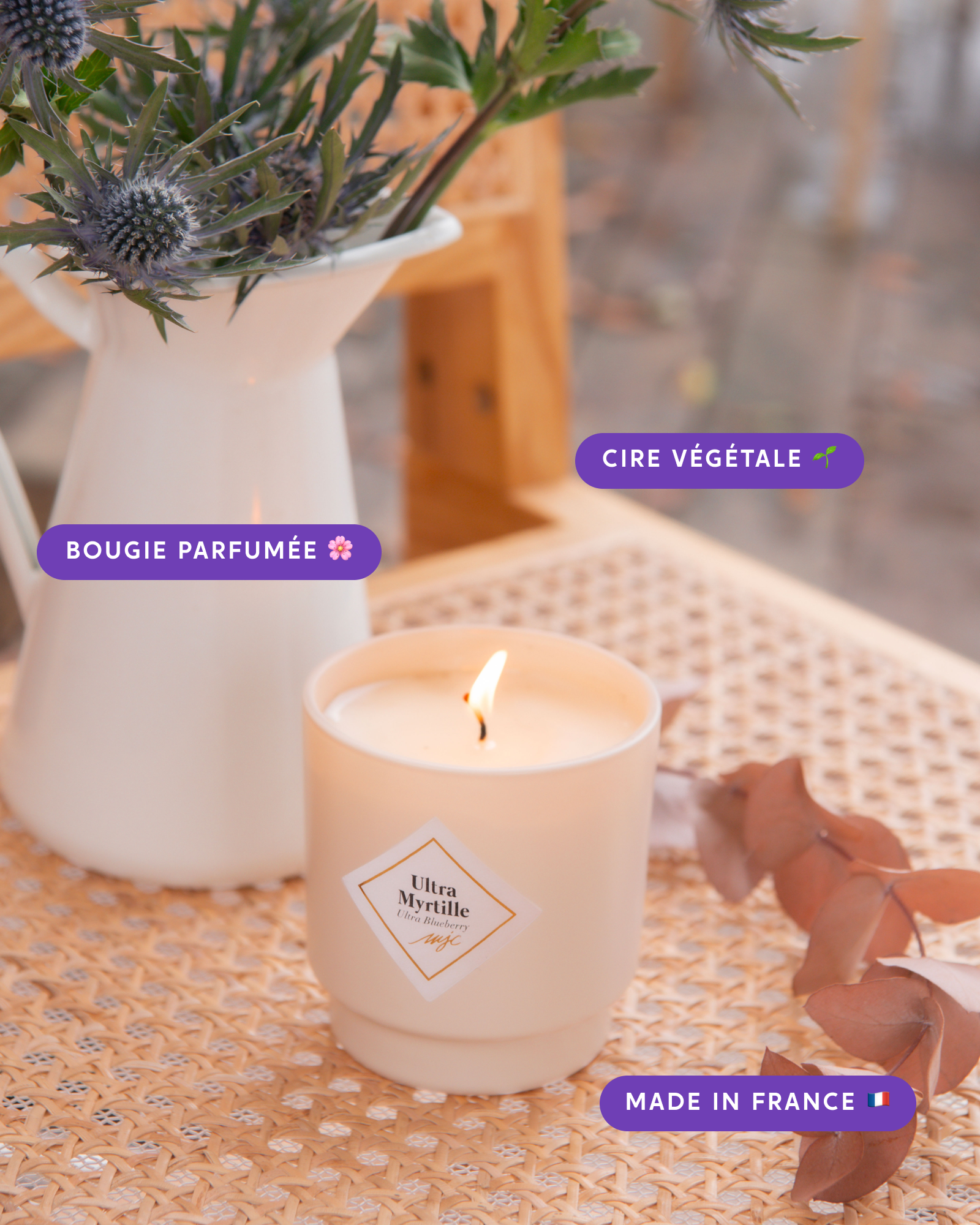 Duo parfumé Ultra Myrtille