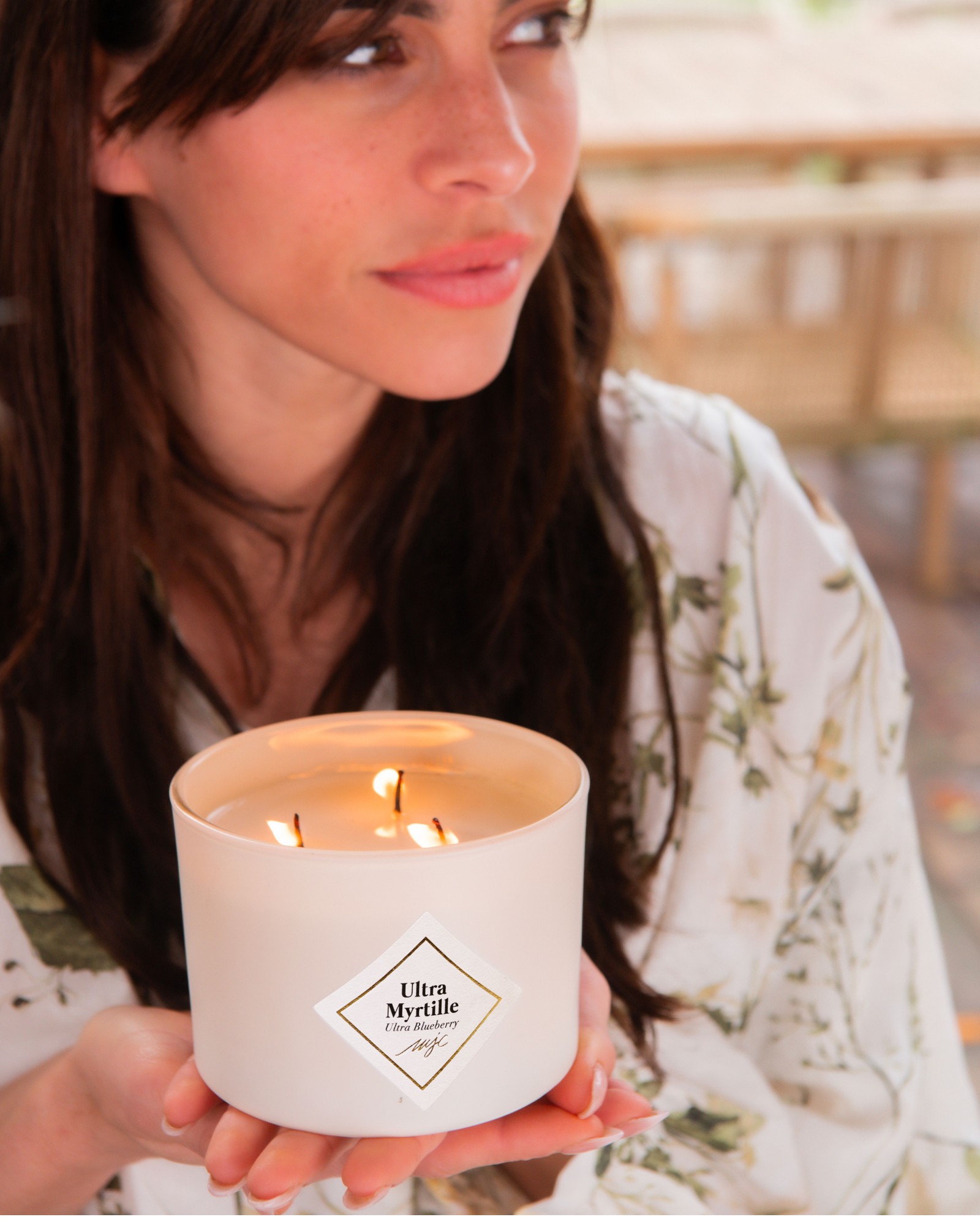 Grande bougie Ultra Myrtille