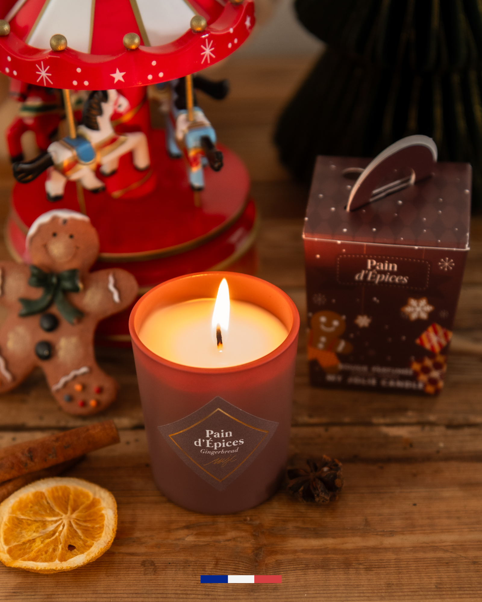 Petite bougie Pain d'Epices