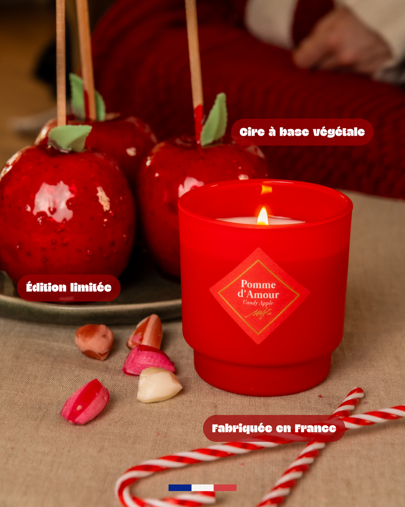 Bougie gourmande - Pomme d'amour - Nos promotions Bougie gourmande - Pomme d'amour - Nos promotions