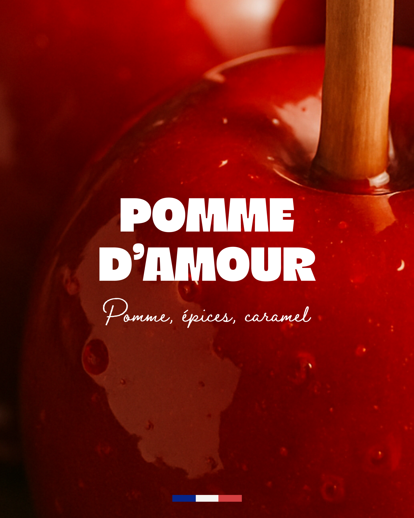 Bougie Pomme d'Amour