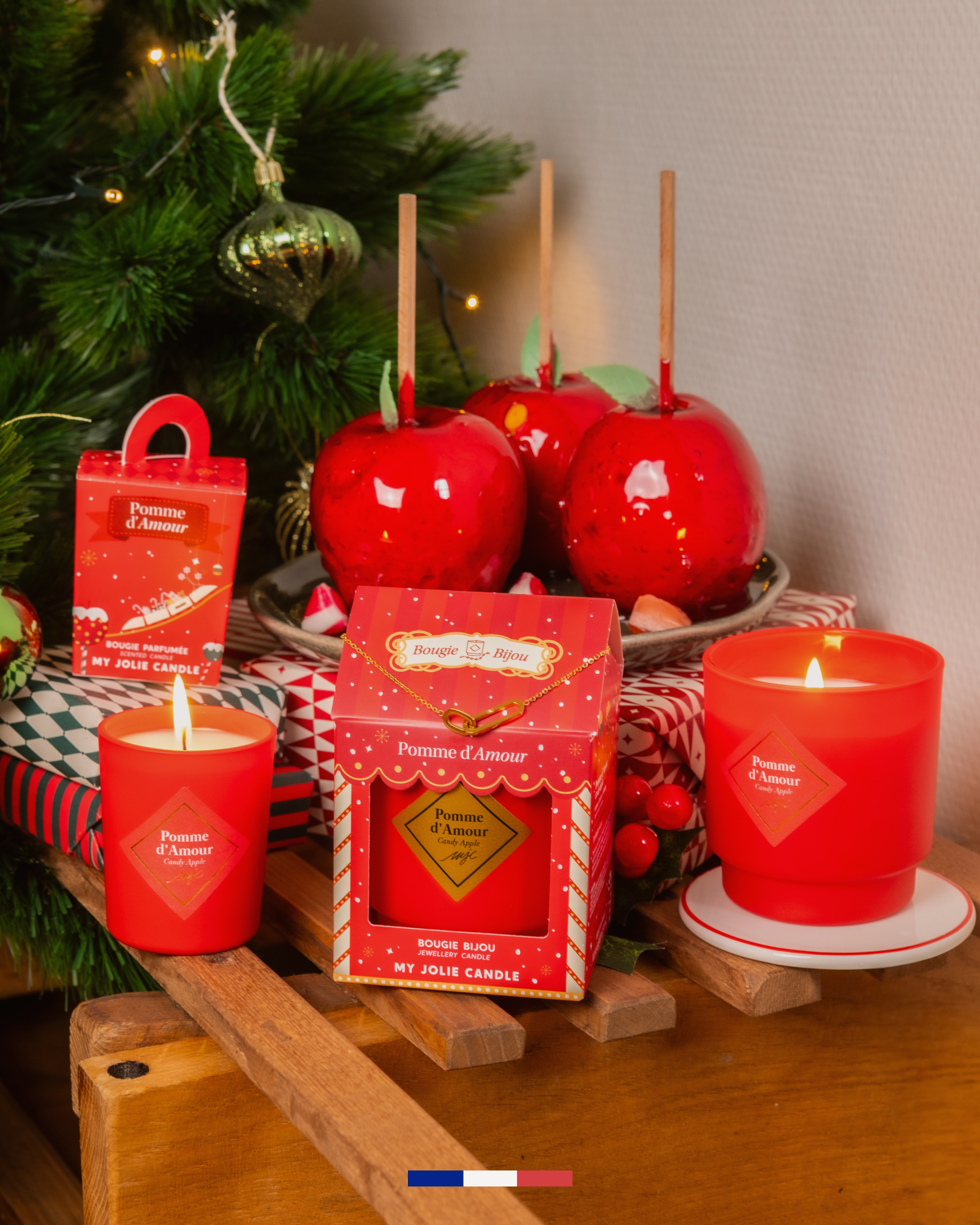 Bougie Pomme d'Amour