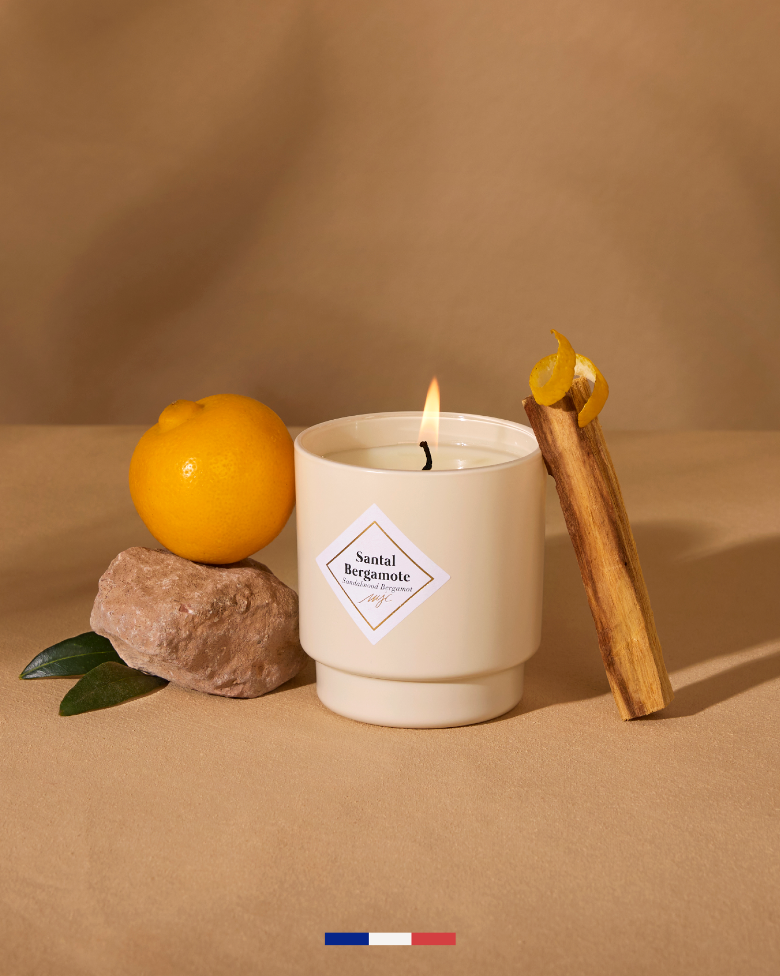 Bougie Santal Bergamote