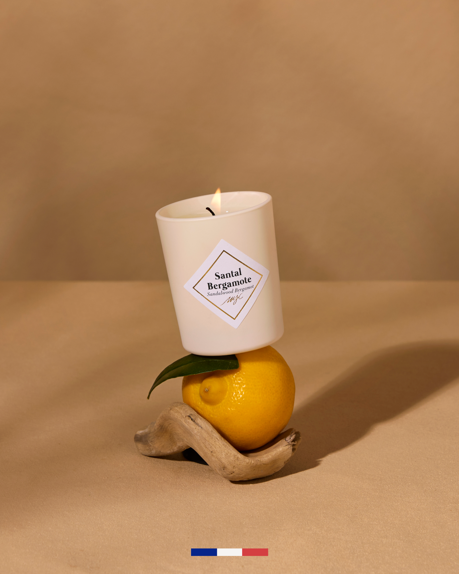 Petite bougie Santal Bergamote