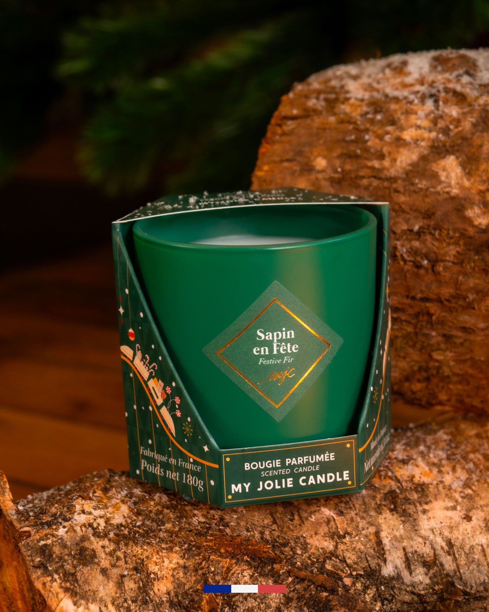 Bougie Sapin en Fête