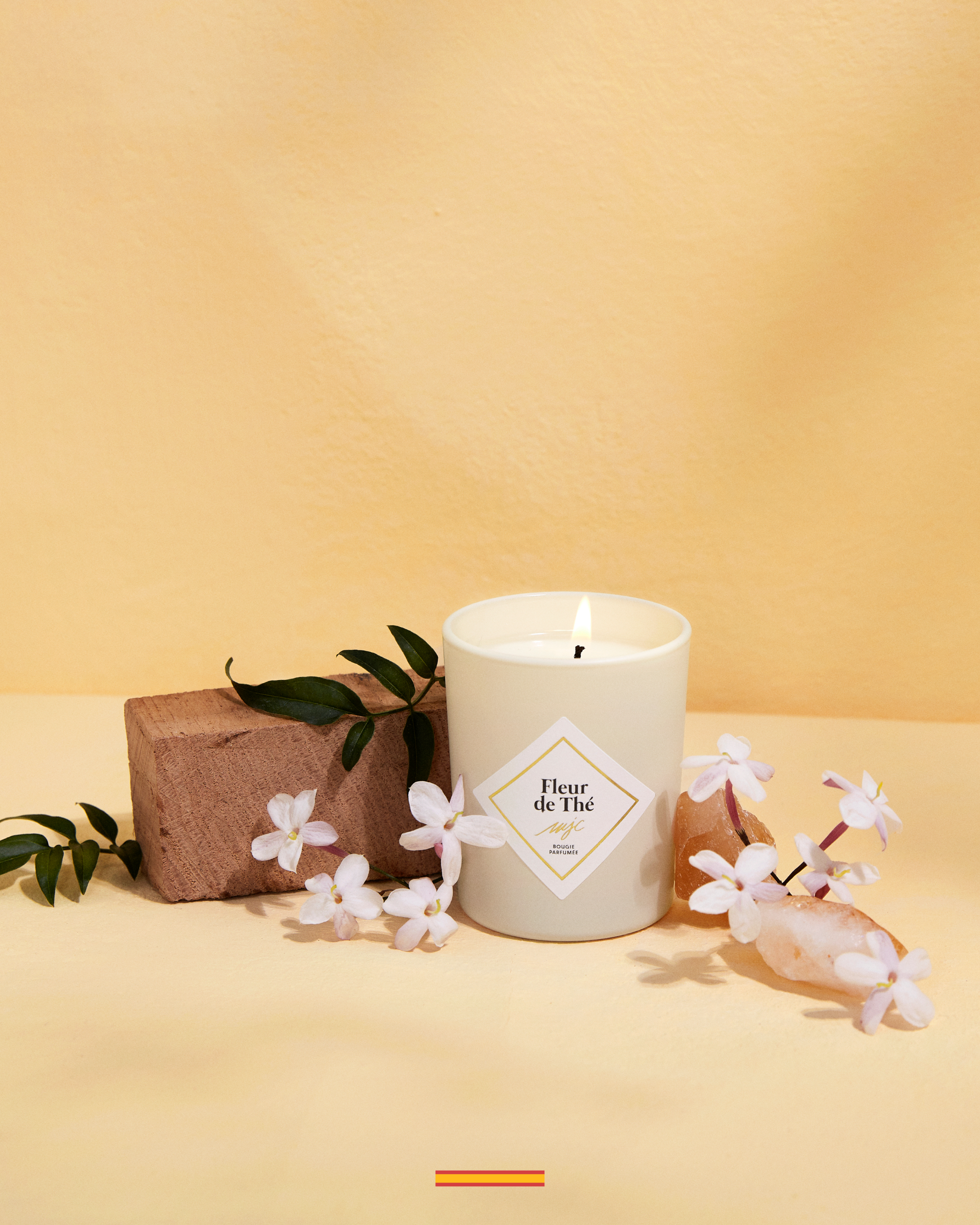 Petite bougie Fleur de Thé