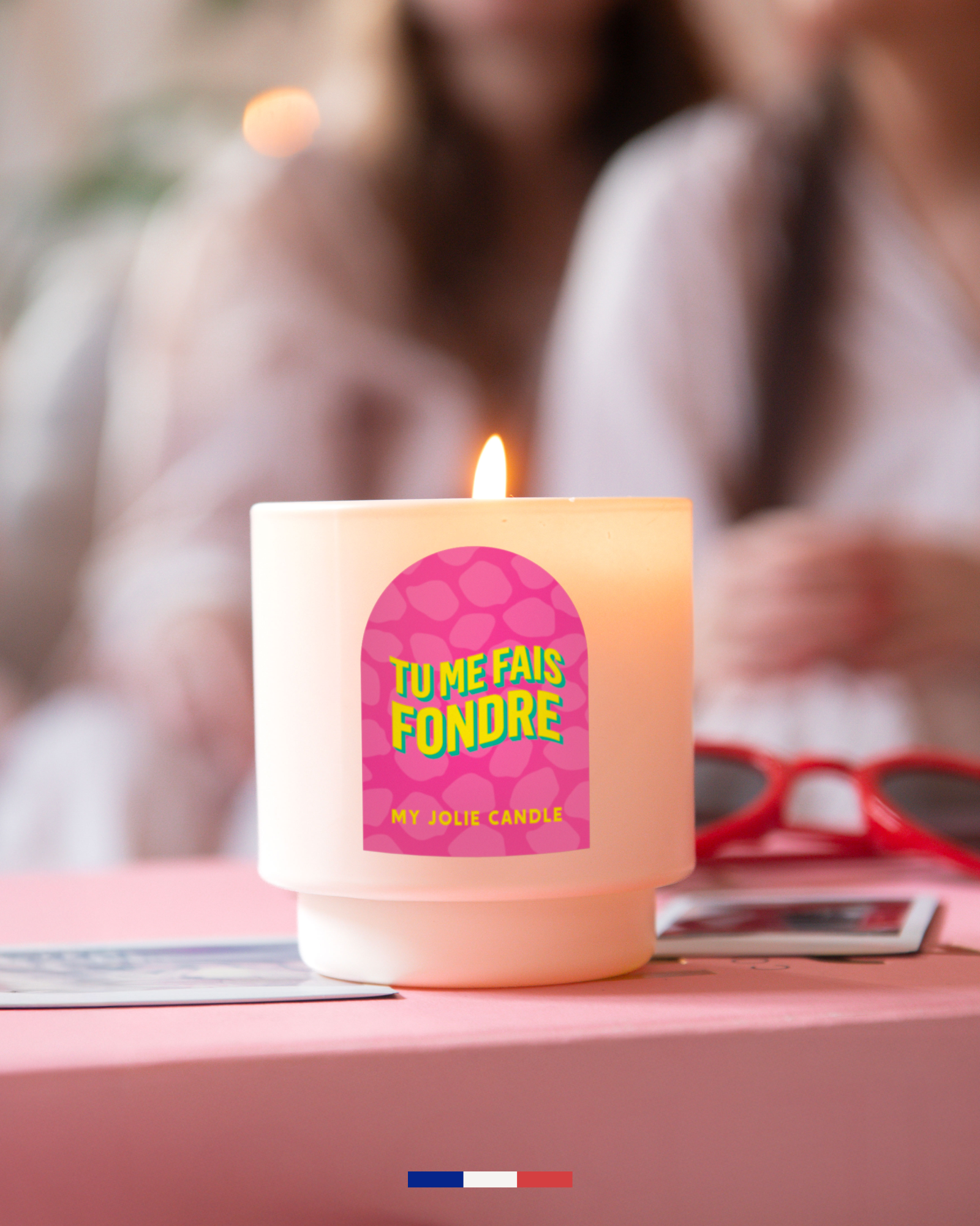 Bougie parfumée "Tu me fais fondre"