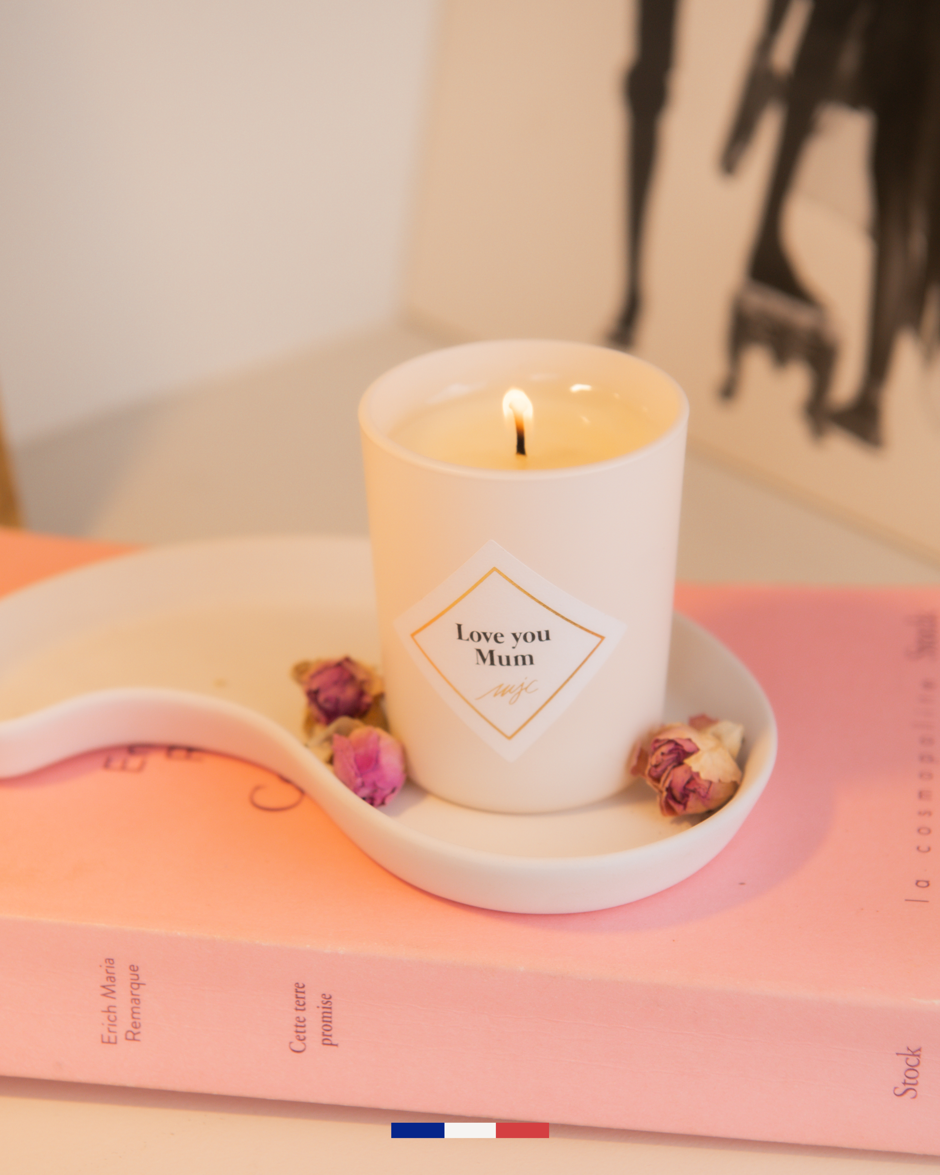 Petite bougie Love You Mum
