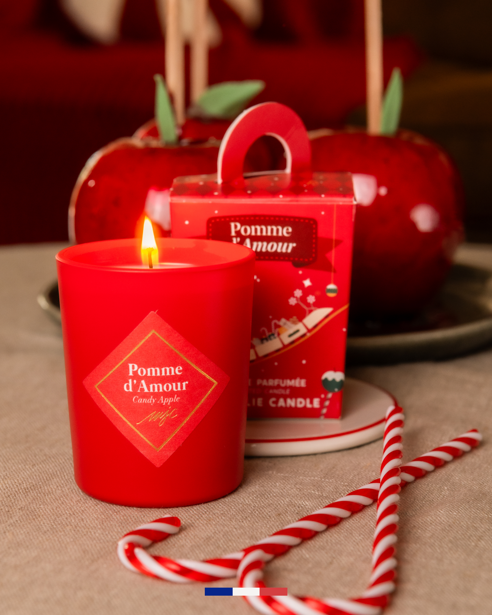 Petites bougies d'hiver