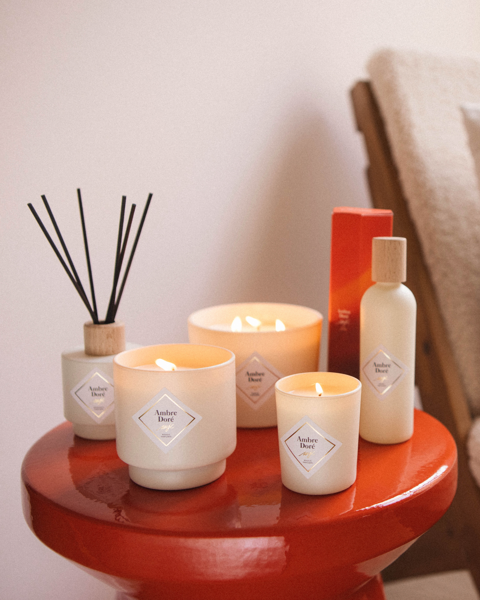 Brume parfumée Ambre Doré