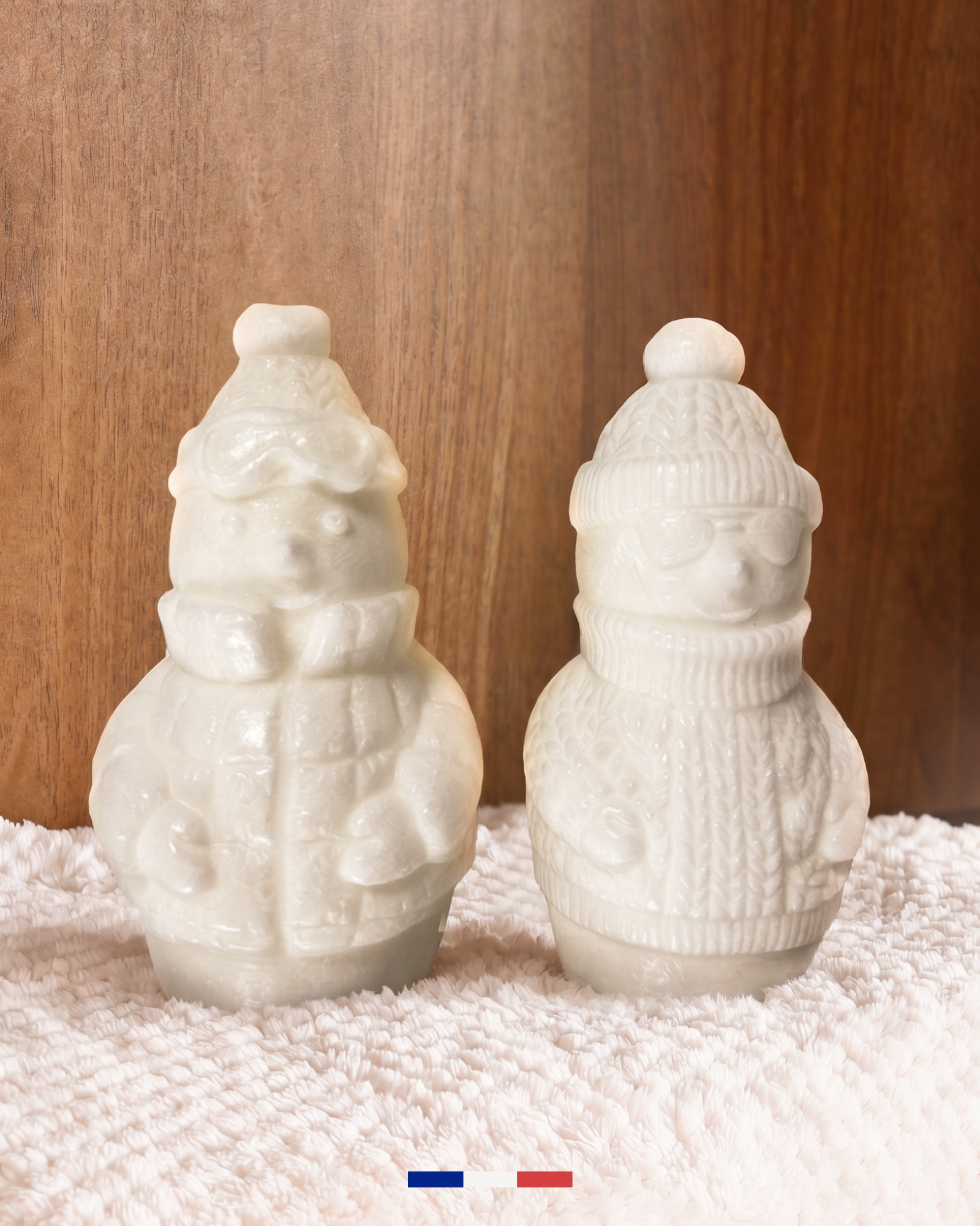 Bougies décoratives Bonhomme