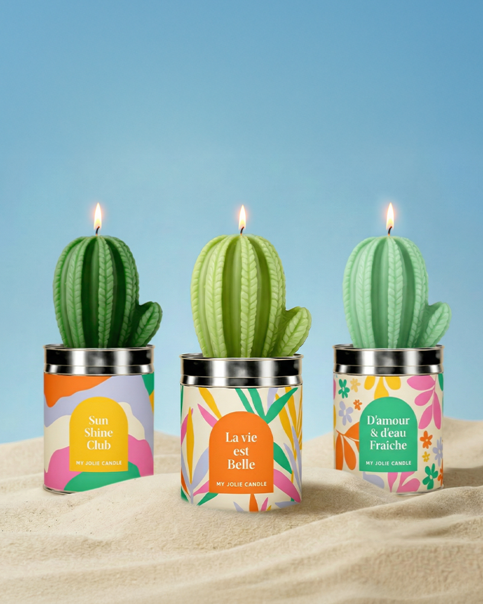 Bougies Cactus