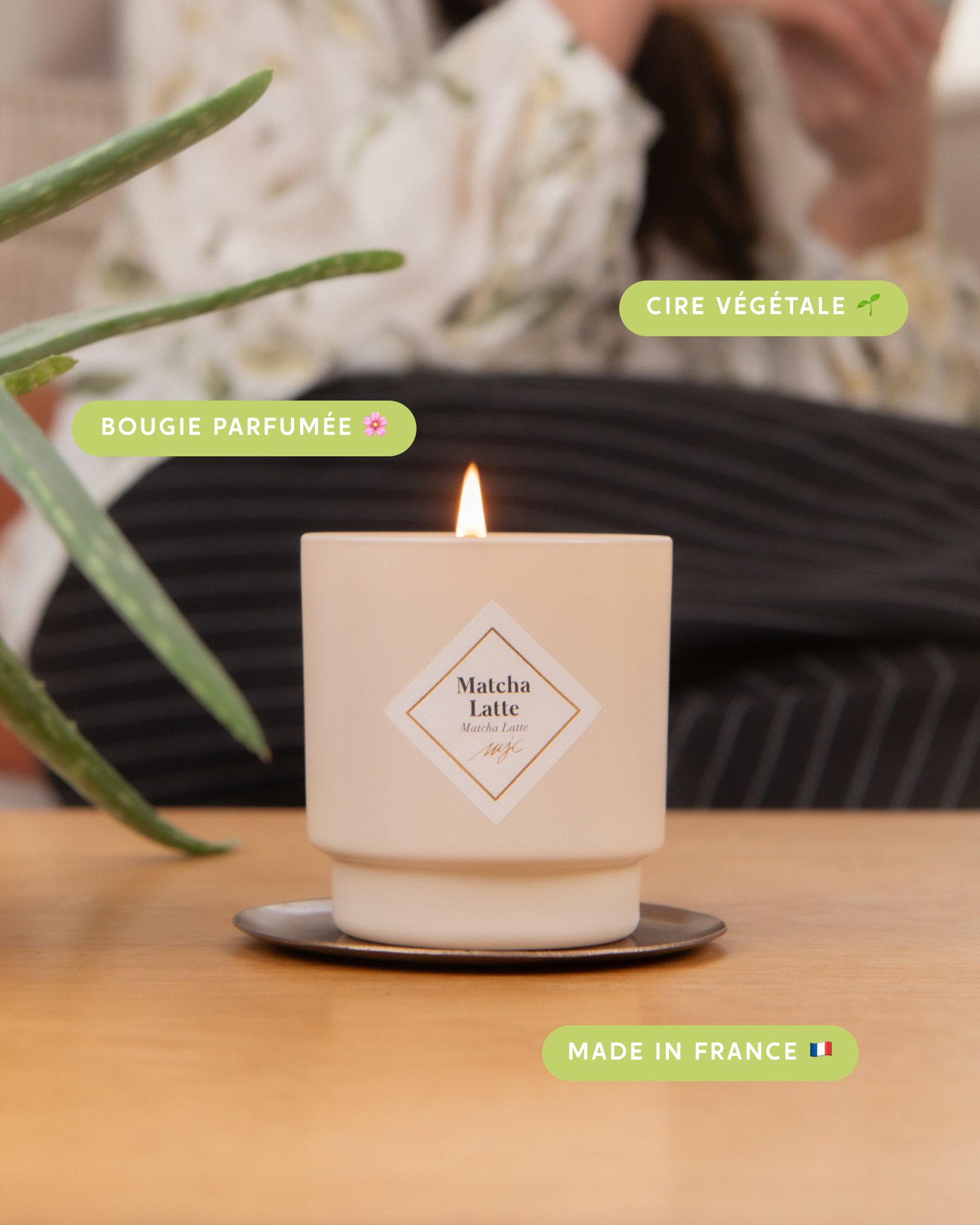 Duo parfumé Matcha Latte