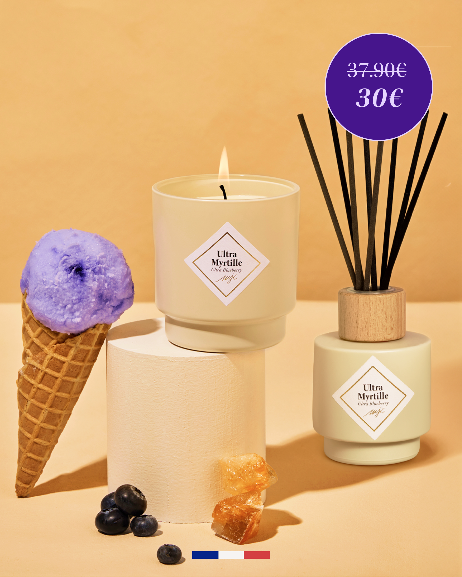 Duo parfumé Ultra Myrtille
