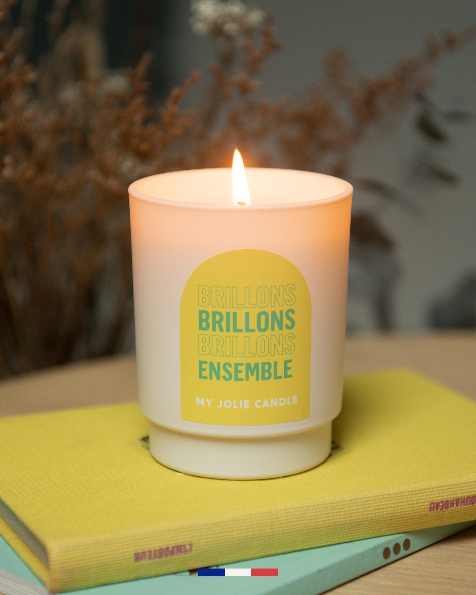 Bougie parfumée à messages