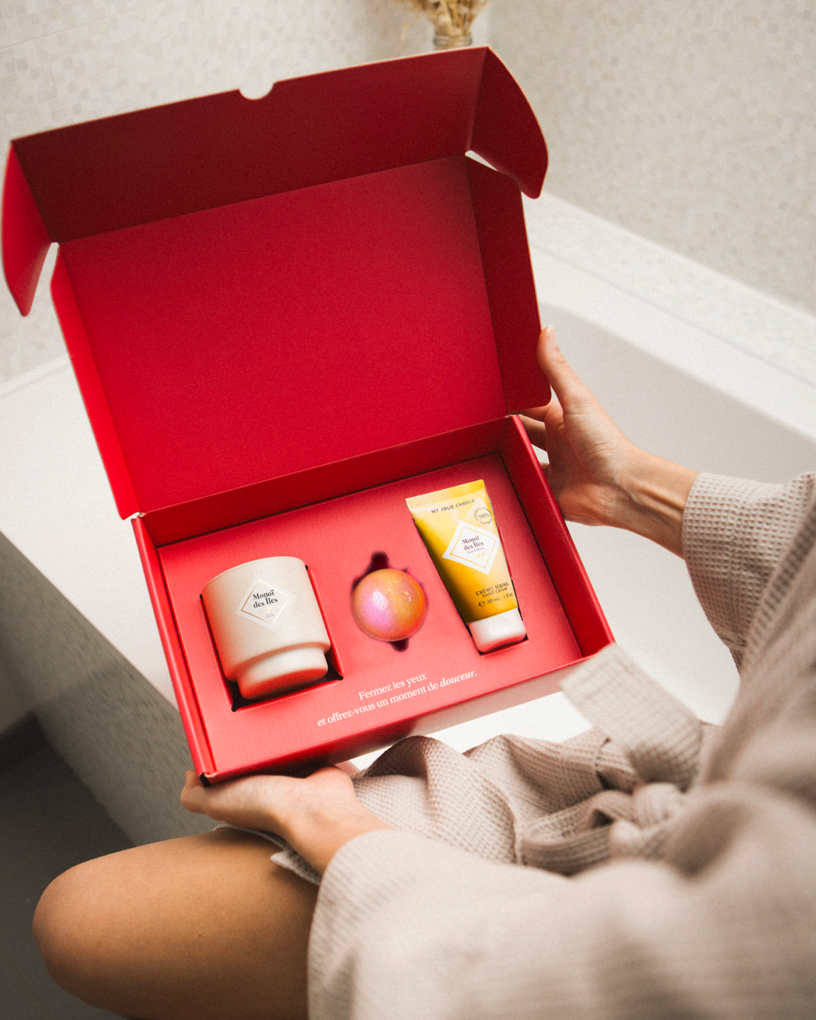 Coffret Bain x Merci Handy - Monoï des Îles