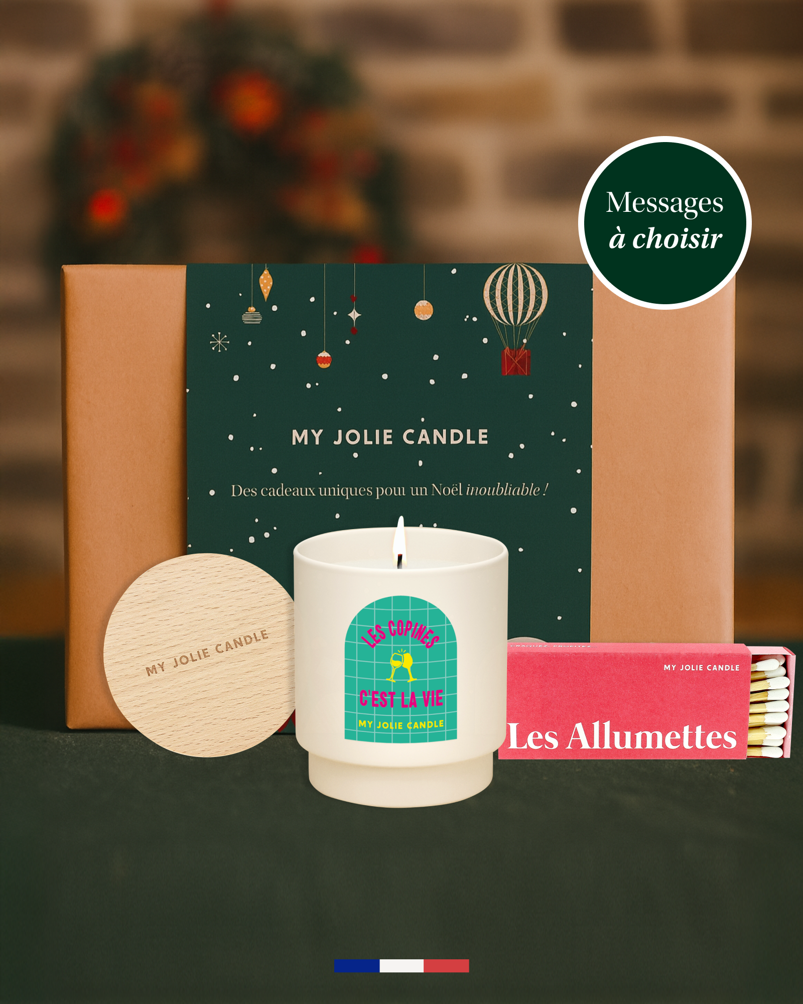 Coffret à composer Bougie à messages