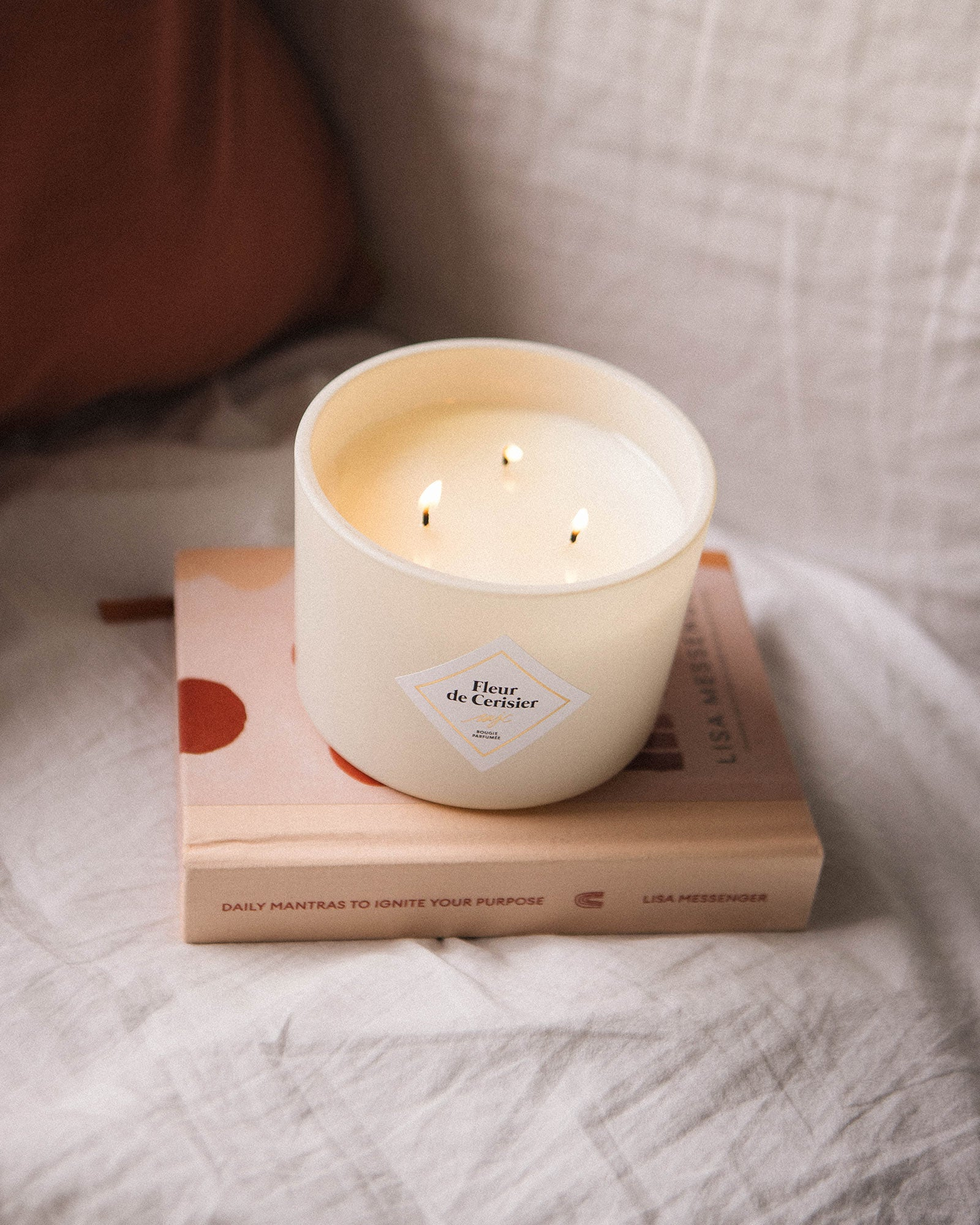 Duo grande bougie et spray parfumés