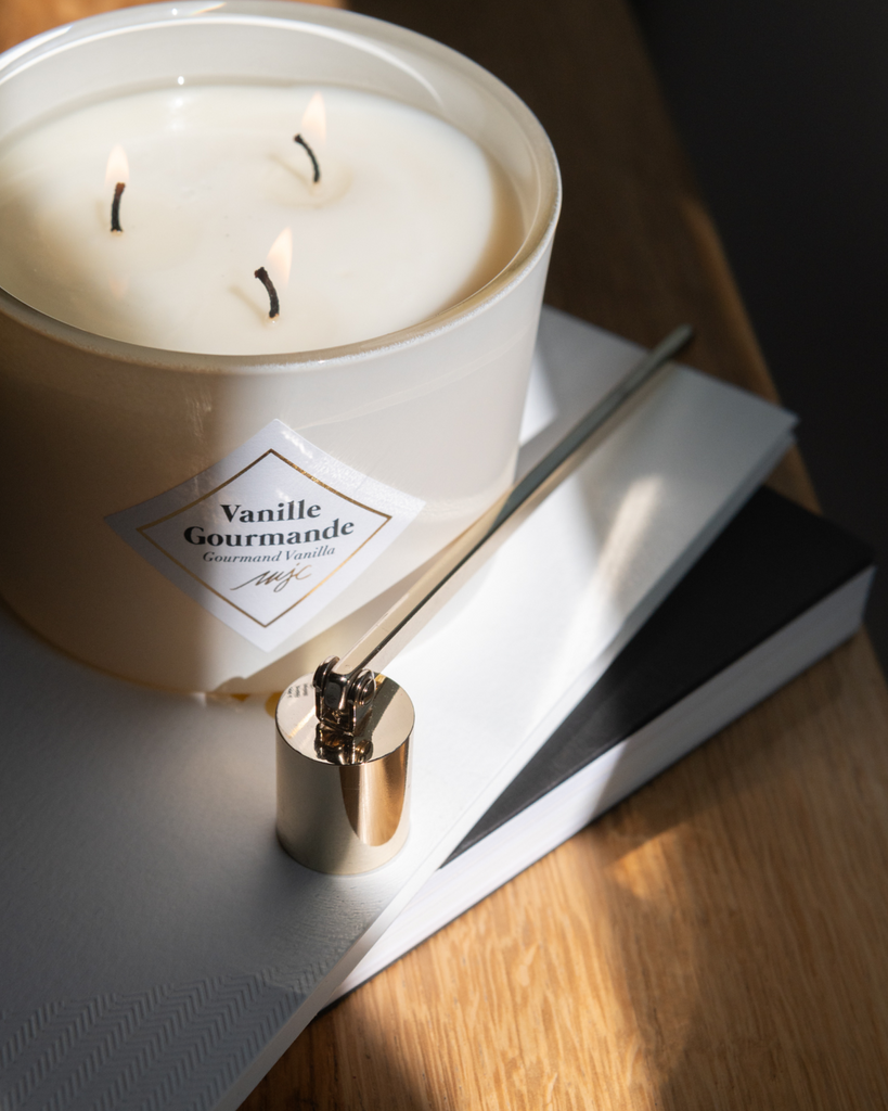 Xinlie Éteignoir à Bougie En Acier Inoxydable Long Bougie Éteignoir Kit